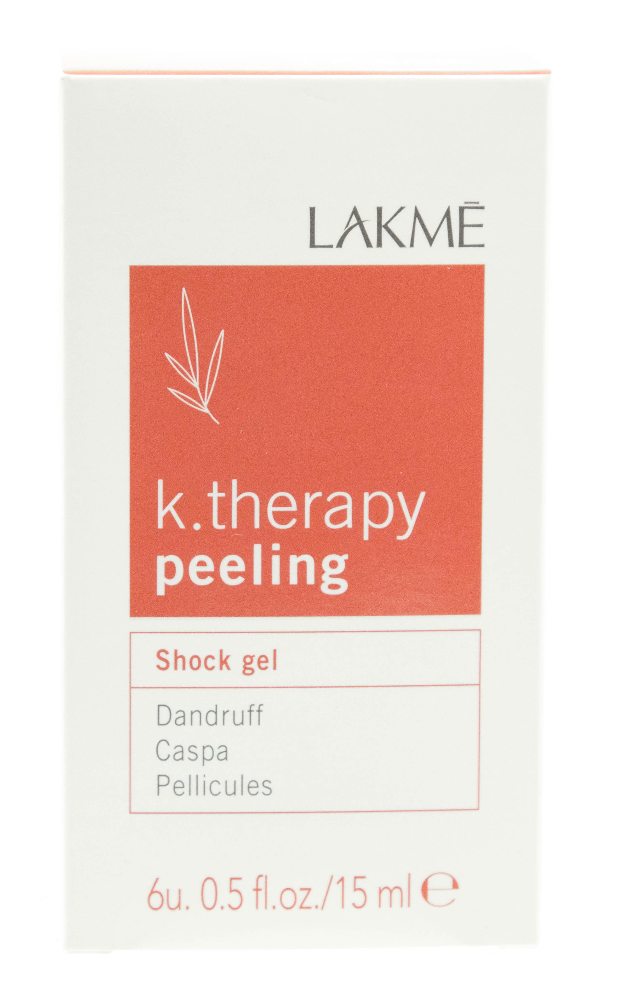 Лакме Гель интенсивного воздействия против перхоти Shock Gel Dandruff, 6х15 мл (Lakme, K.Therapy) Лакме Гель интенсивного воздействия против перхоти Shock Gel Dandruff, 6х15 мл (Lakme, K.Therapy) фото 1