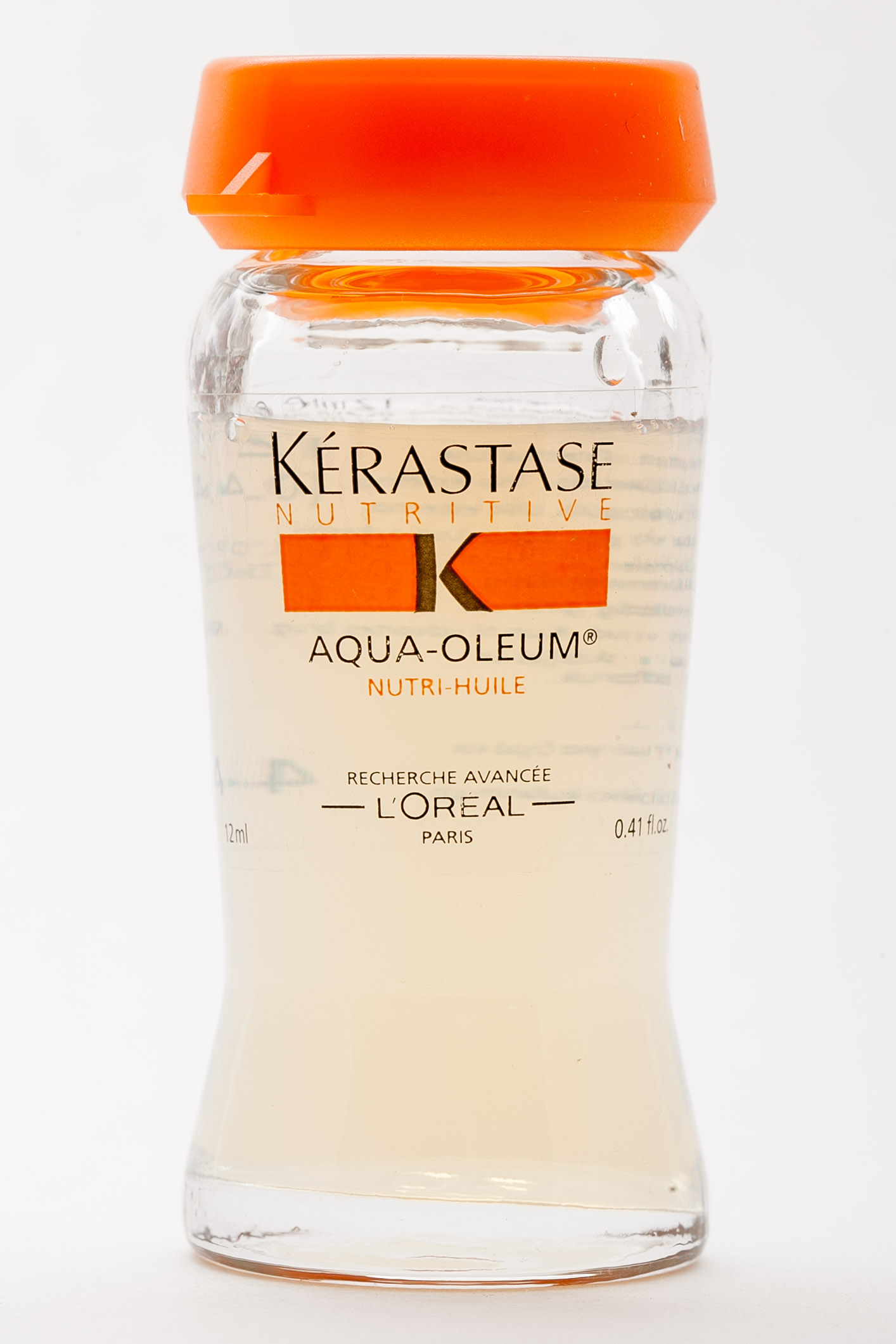 Керастаз Нано-эмульсия Аква-Олеум  4 ампулы по 12 мл (Kerastase, Nutritive) фото 8