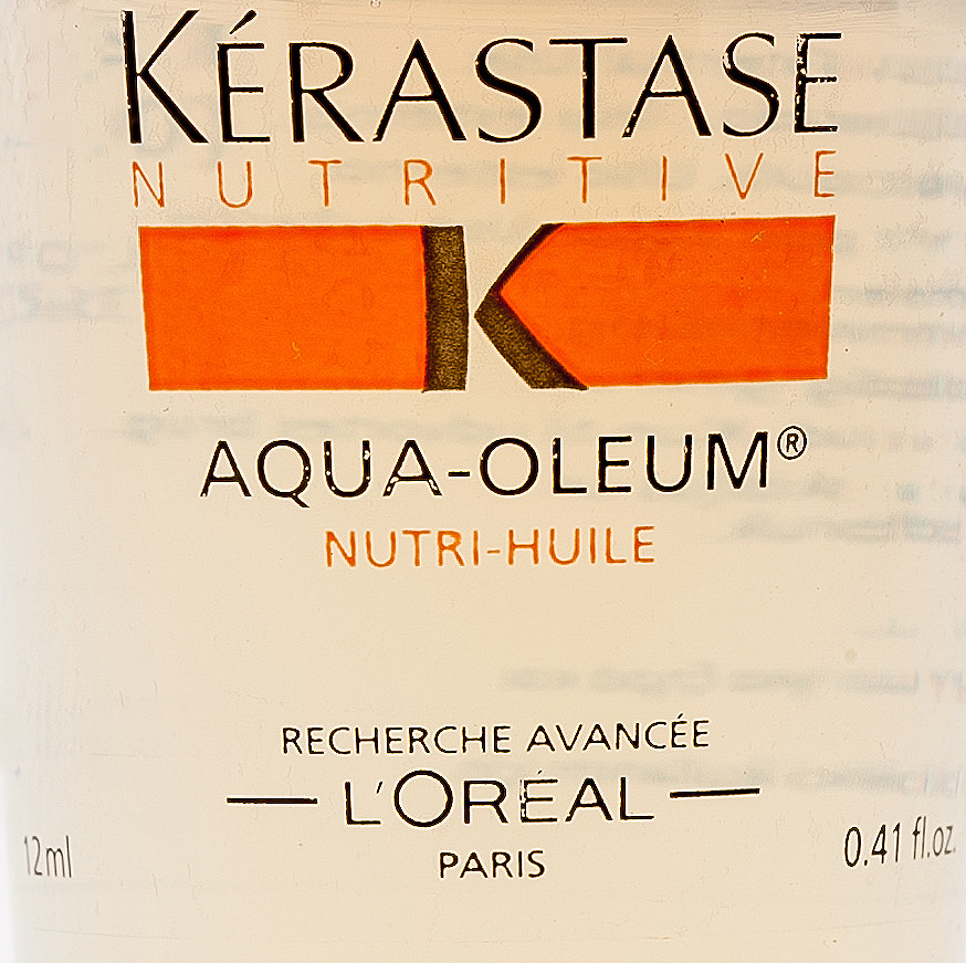 Керастаз Нано-эмульсия Аква-Олеум  4 ампулы по 12 мл (Kerastase, Nutritive) фото 5