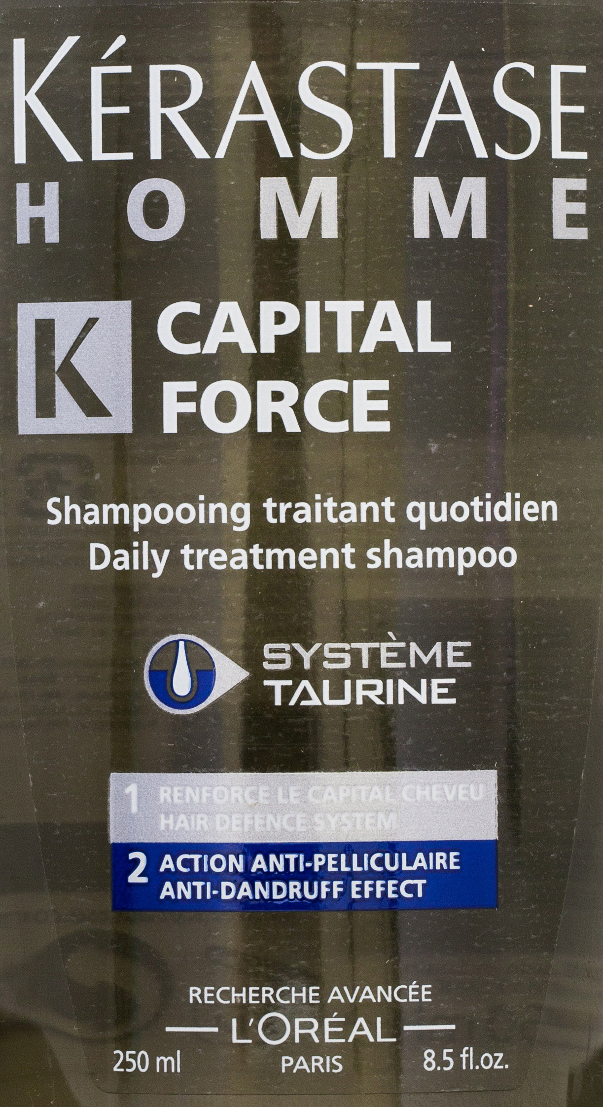 Керастаз Шампунь Капитал Форс от перхоти 250 мл (Kerastase, Homme) Керастаз Шампунь Капитал Форс от перхоти 250 мл (Kerastase, Homme) фото 2