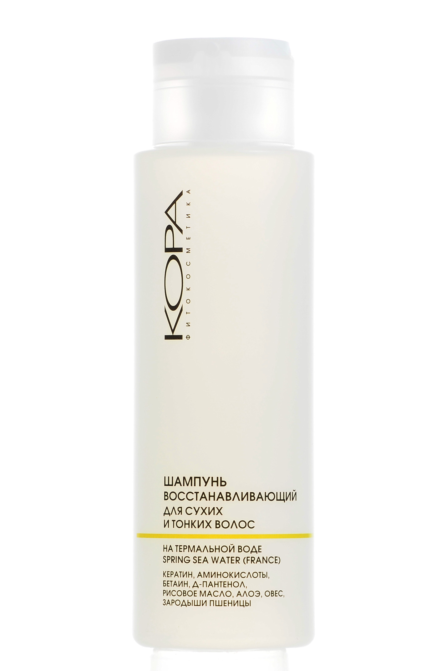  Шампунь восстанавливающий для сухих и тонких волос 400 мл (Кора, Уход за волосами) фото 1