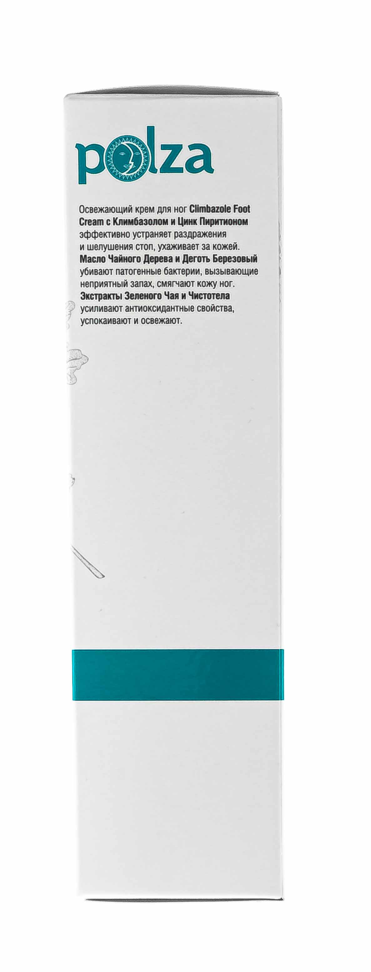 Инвит Крем для ног с климбазолом и цинк пиритионом, 100 мл (Invit, Polza) Инвит Крем для ног с климбазолом и цинк пиритионом, 100 мл (Invit, Polza) фото 3