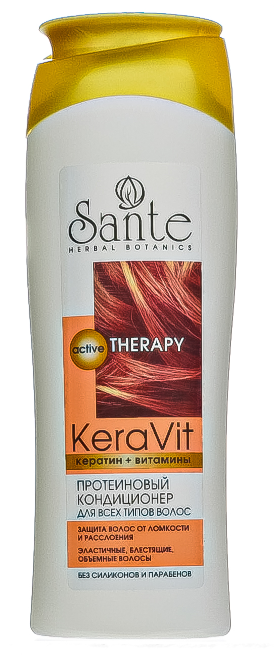 Санте Протеиновый кондиционер для всех типов волос 400 мл (Санте, Средства для волос) фото 1