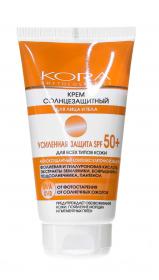 Кора Крем солнцезащитный для лица и тела усиленная защита SPF 50. 150 мл. фото