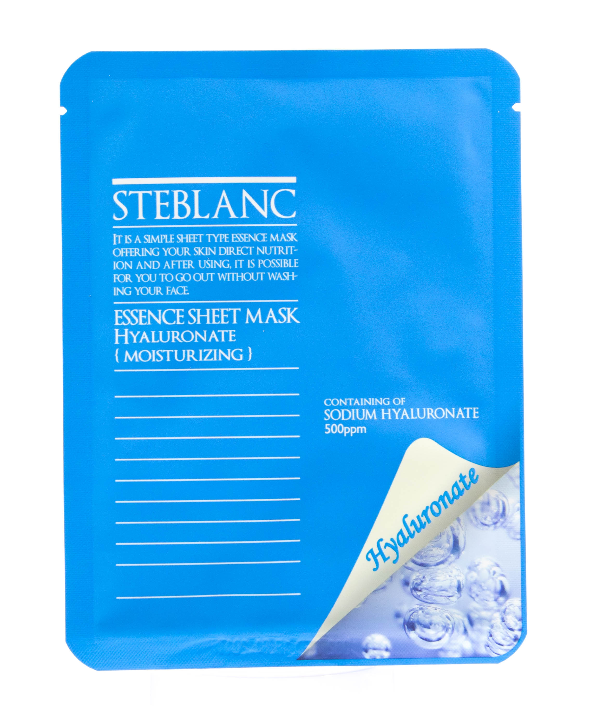 Стебланк Маска для лица Увлажняющая с ГИАЛУРОНОВОЙ КИСЛОТОЙ (Steblanc, Mask) фото 1