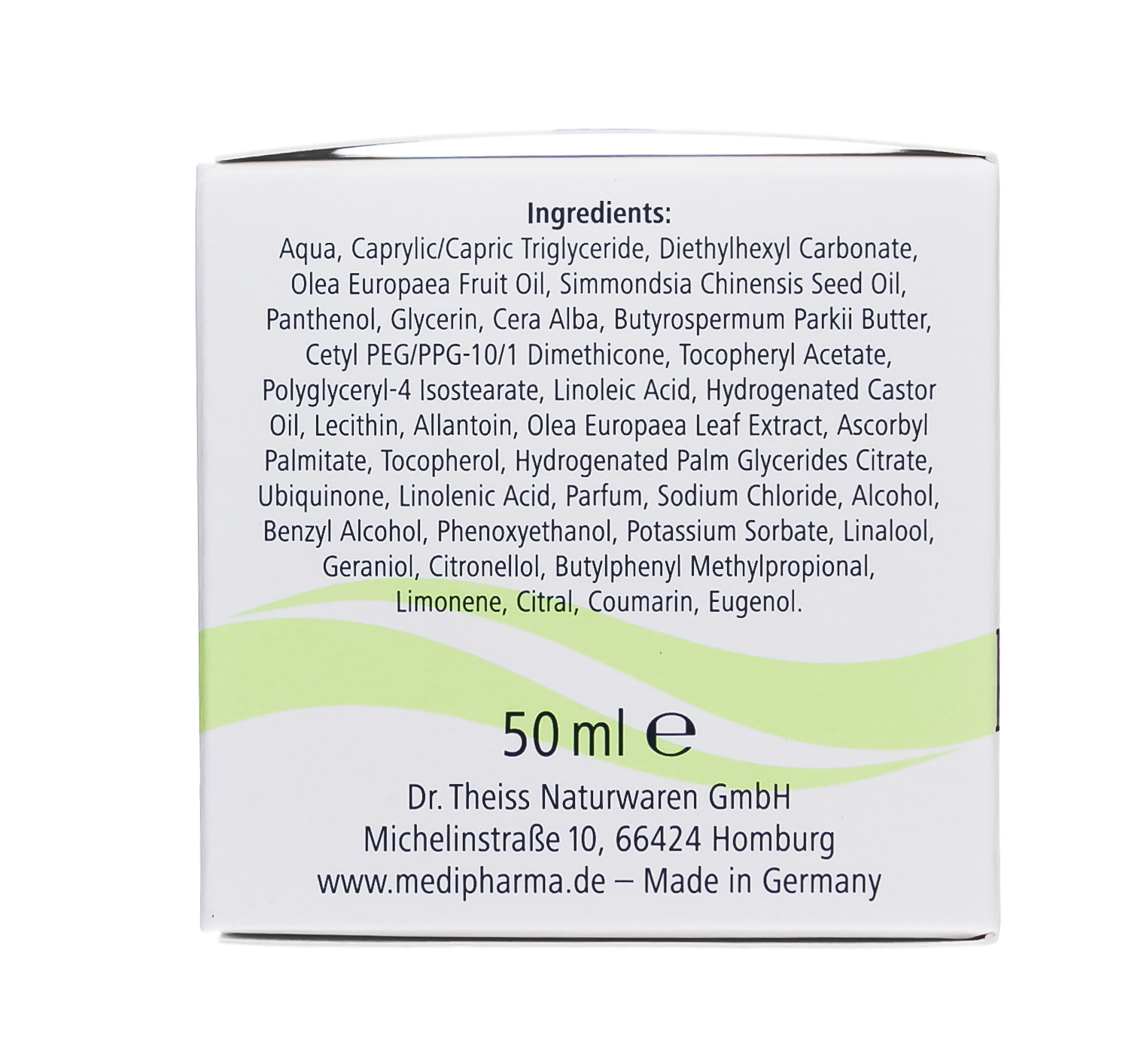 Медифарма Косметикс Ночной крем для лица против морщин Olivenol Vitalfrisch, 50 мл (Medipharma Cosmetics, Olivenol) фото 6