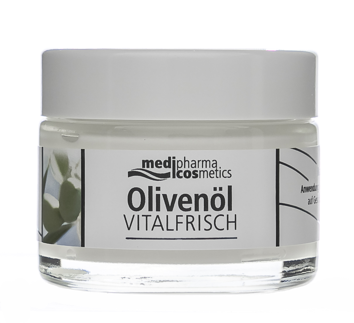 Медифарма Косметикс Ночной крем для лица против морщин Olivenol Vitalfrisch, 50 мл (Medipharma Cosmetics, Olivenol) фото 7