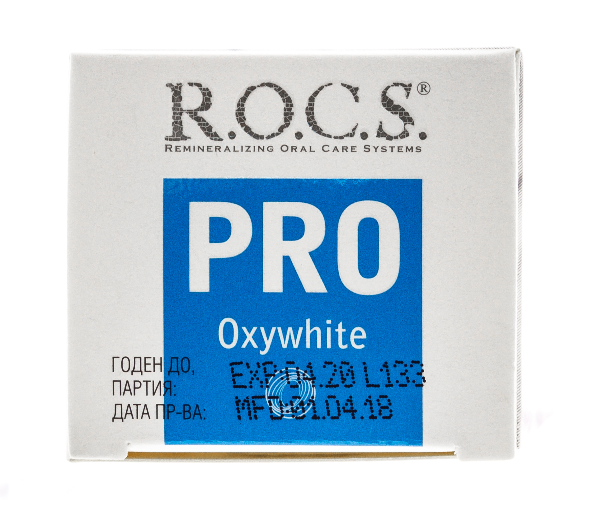 R.O.C.S. Зубная паста PRO Кислородное отбеливание 60 гр. фото