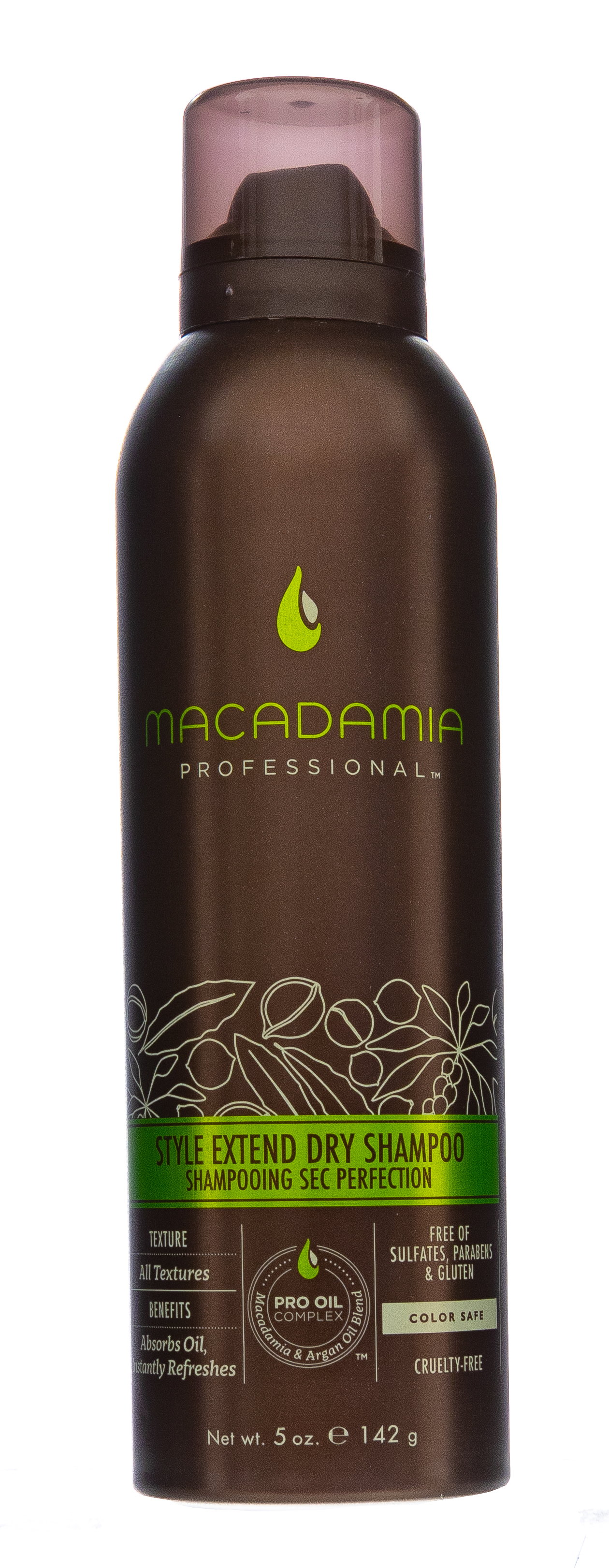 Макадамия Шампунь сухой Продли свой стиль 142 мл (Macadamia, Укладка) фото 1