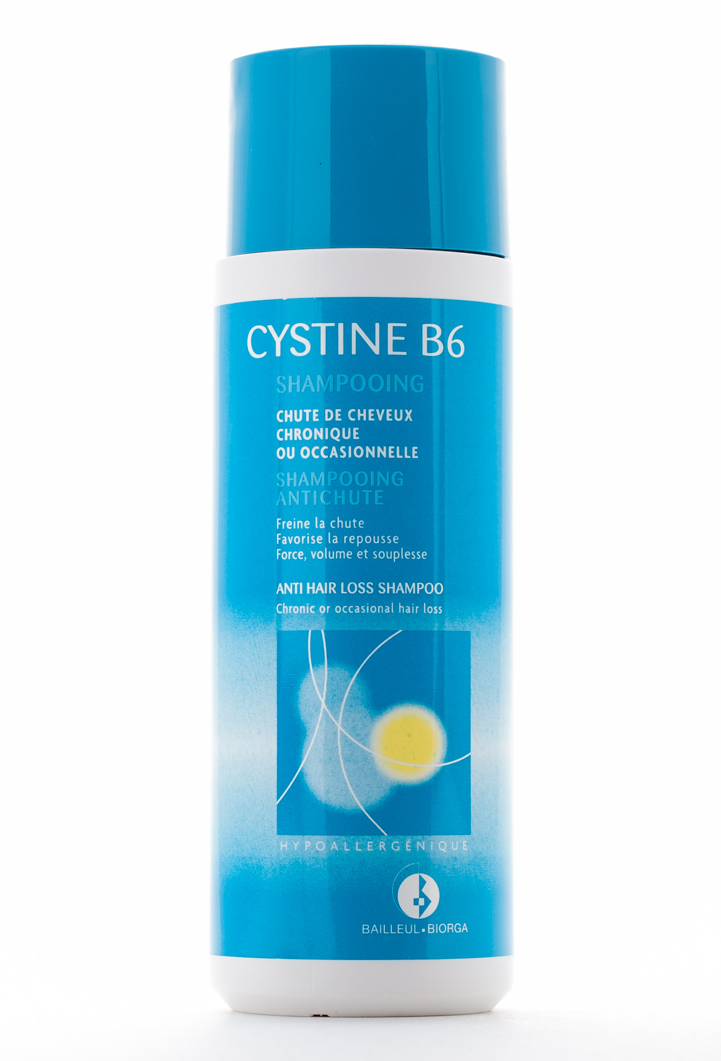 Биорга Шампунь против выпадения волос Цистин B6 200мл (Biorga, Cystine) фото 3