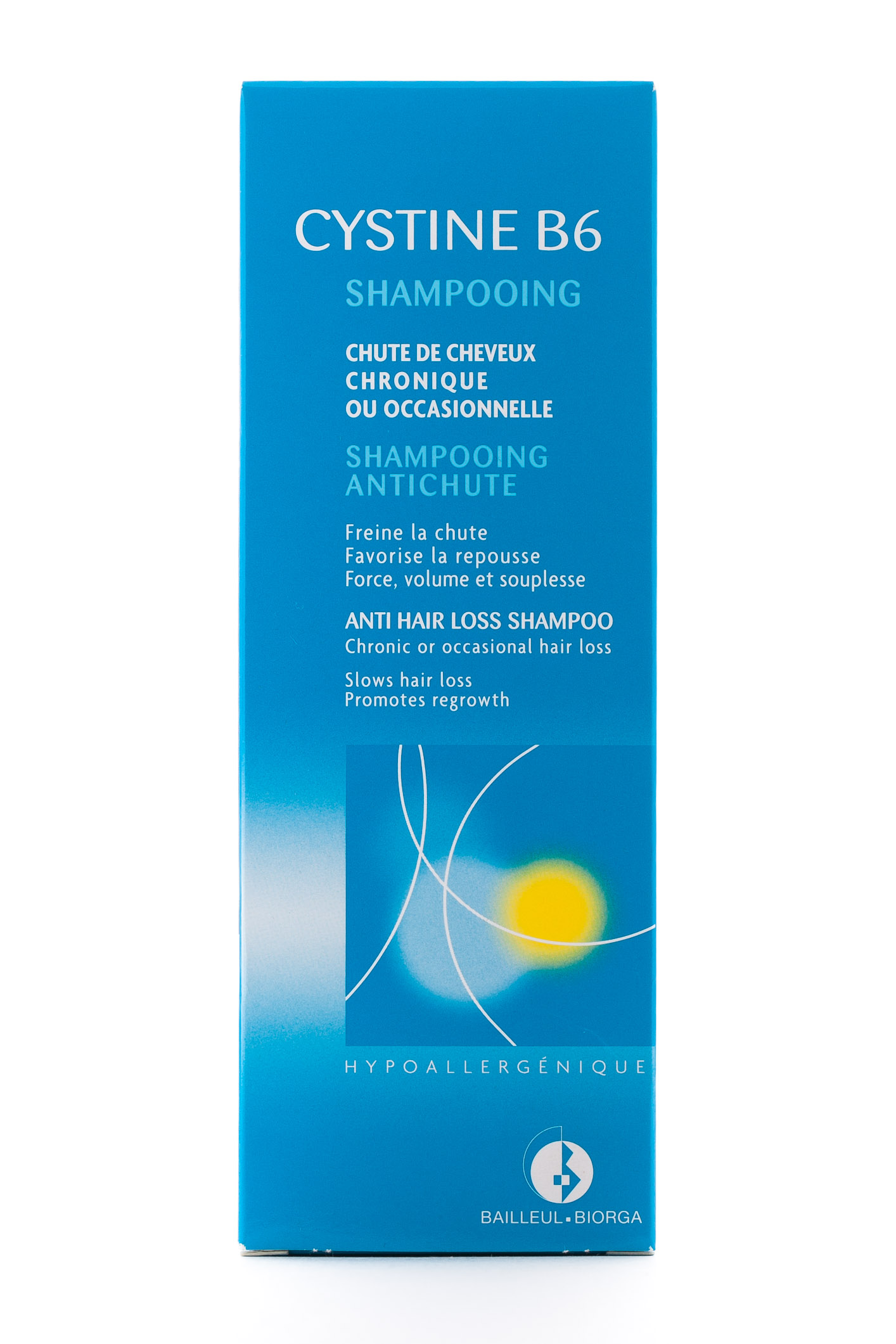 Биорга Шампунь против выпадения волос Цистин B6 200мл (Biorga, Cystine) фото 1