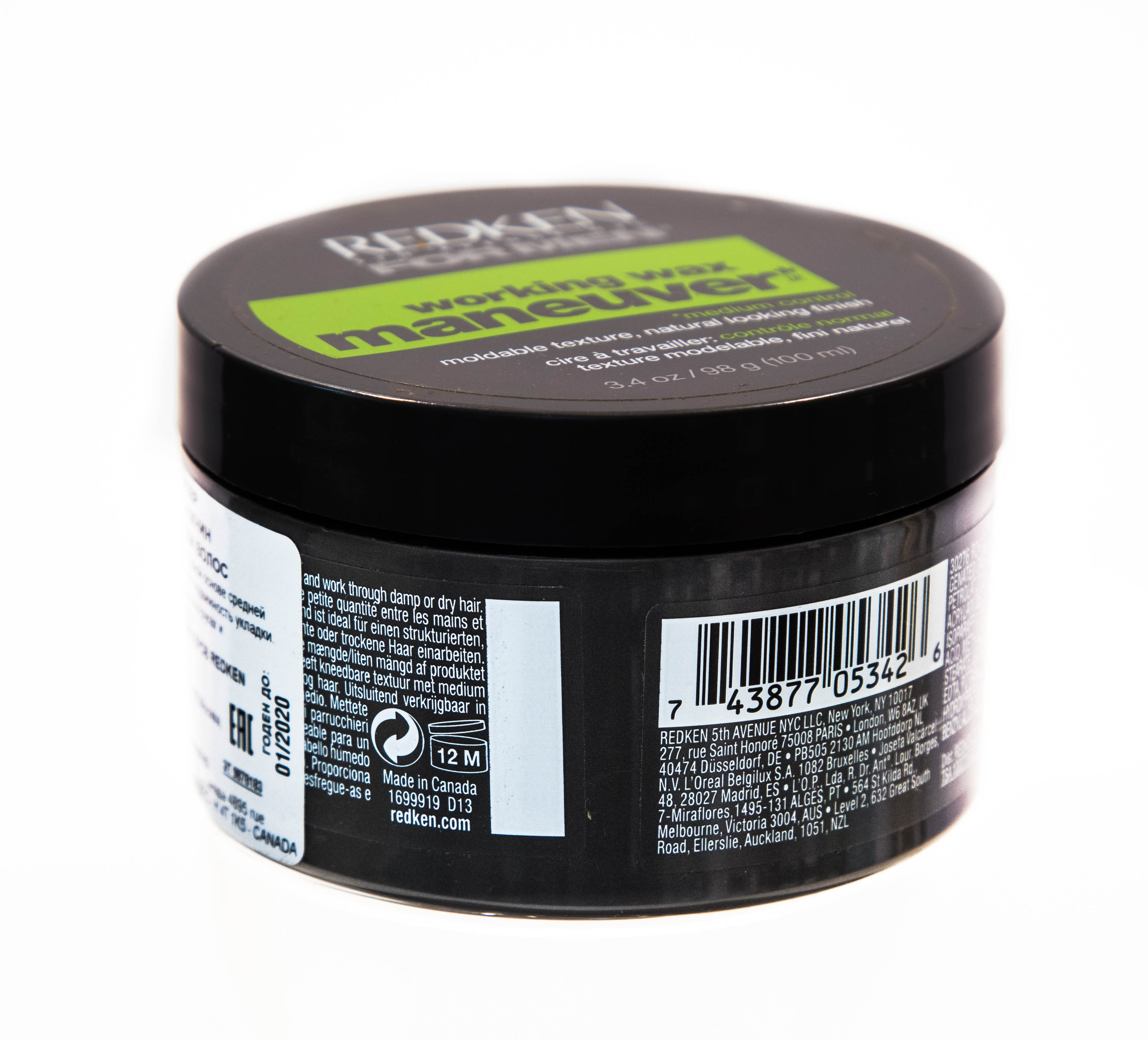 Редкен Воск Маневр средний контроль 100 мл (Redken, For Men) фото 3