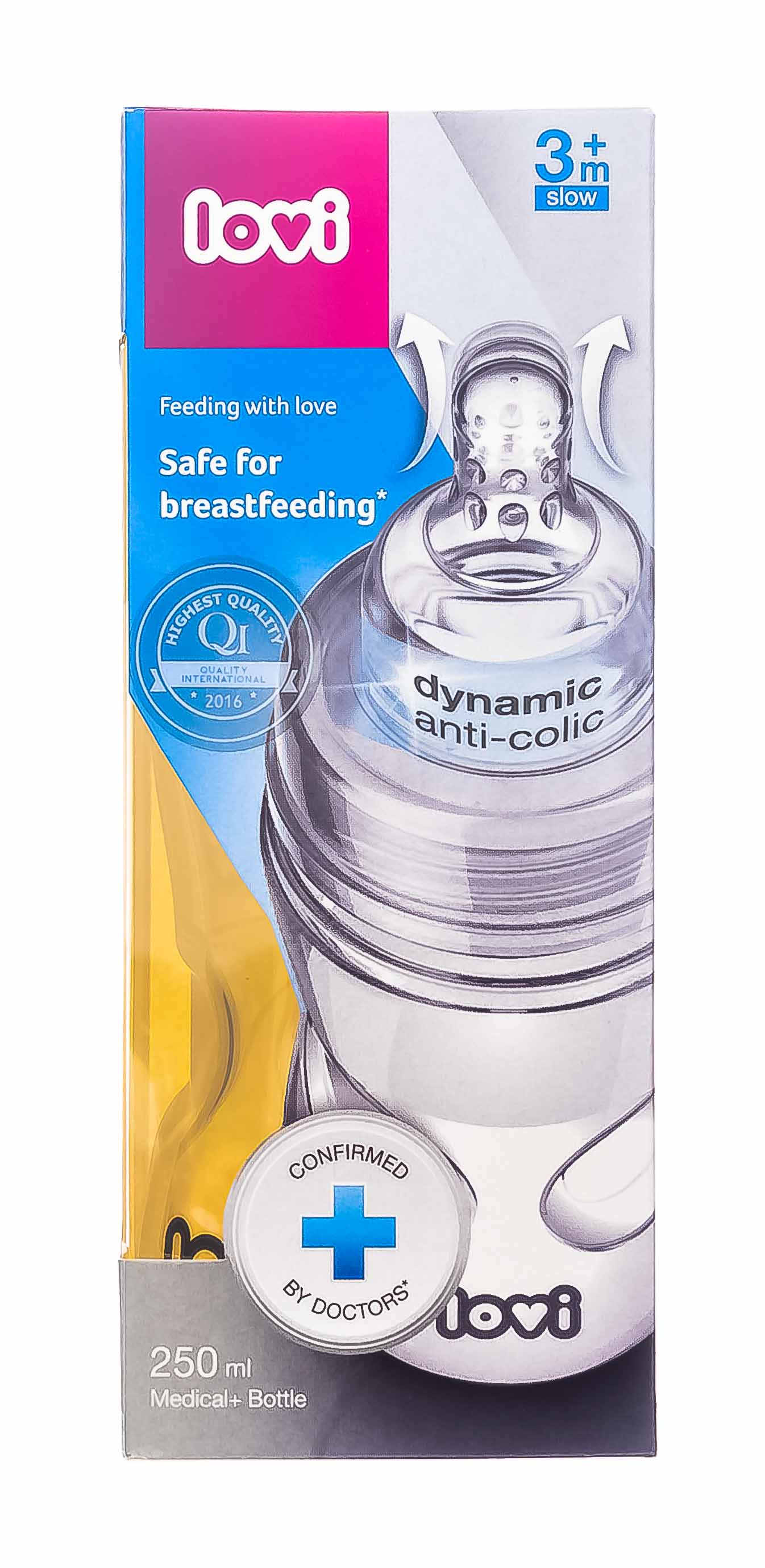 Лови Бутылочка Lovi Medical+ 150 мл, 0м+ (Lovi, Детская посуда) фото 1