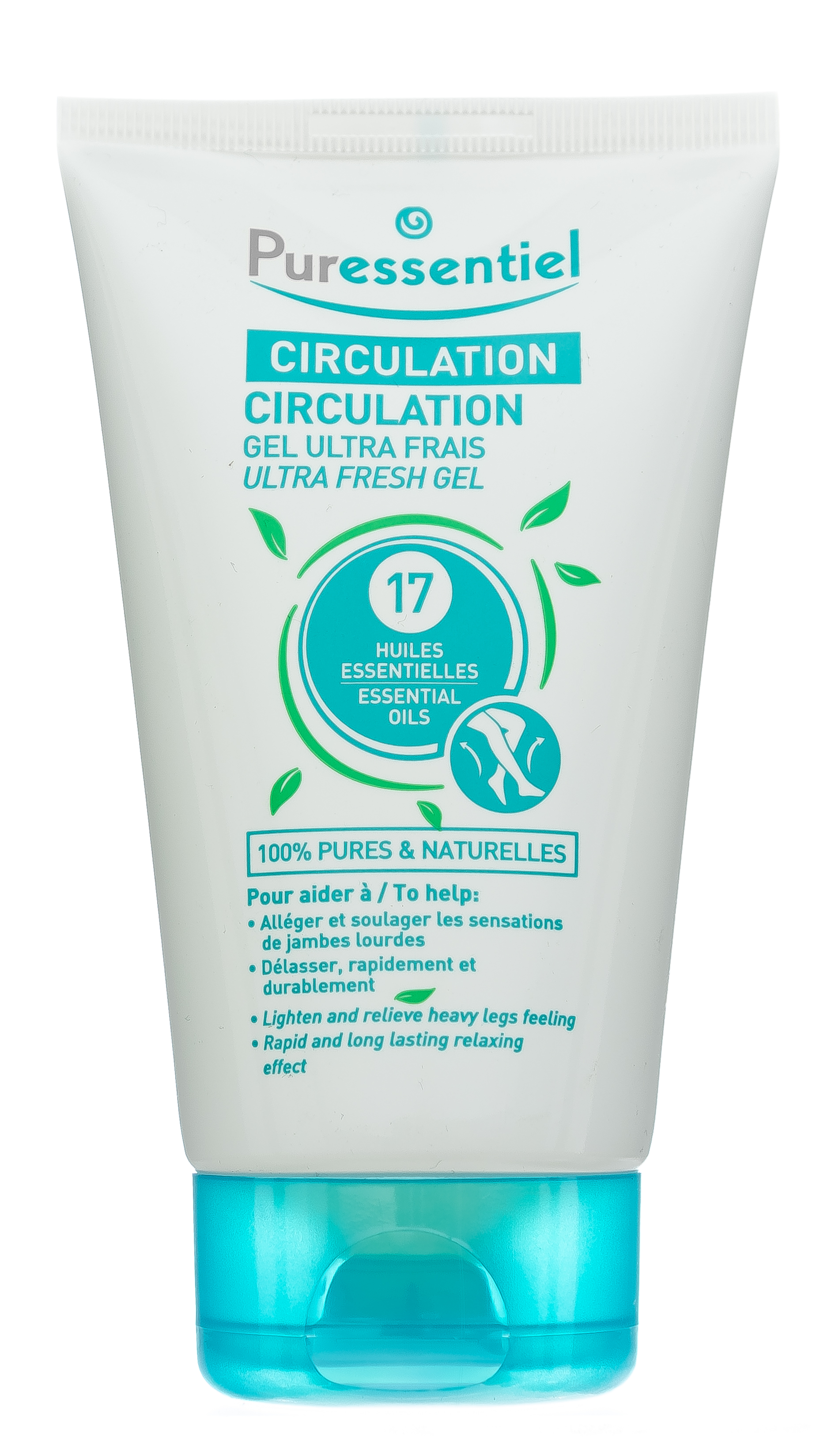 Пюресансьель Гель для ног ультраосвежающий Лёгкие ноги 