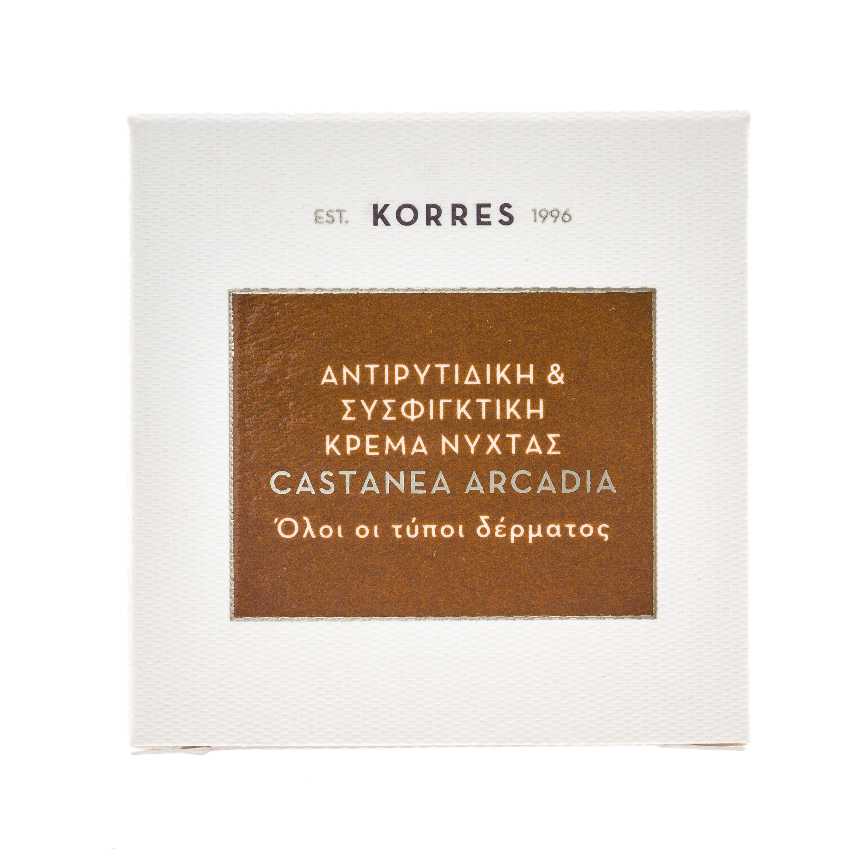 Коррес Ночной укрепляющий крем против морщин, для всех типов кожи 