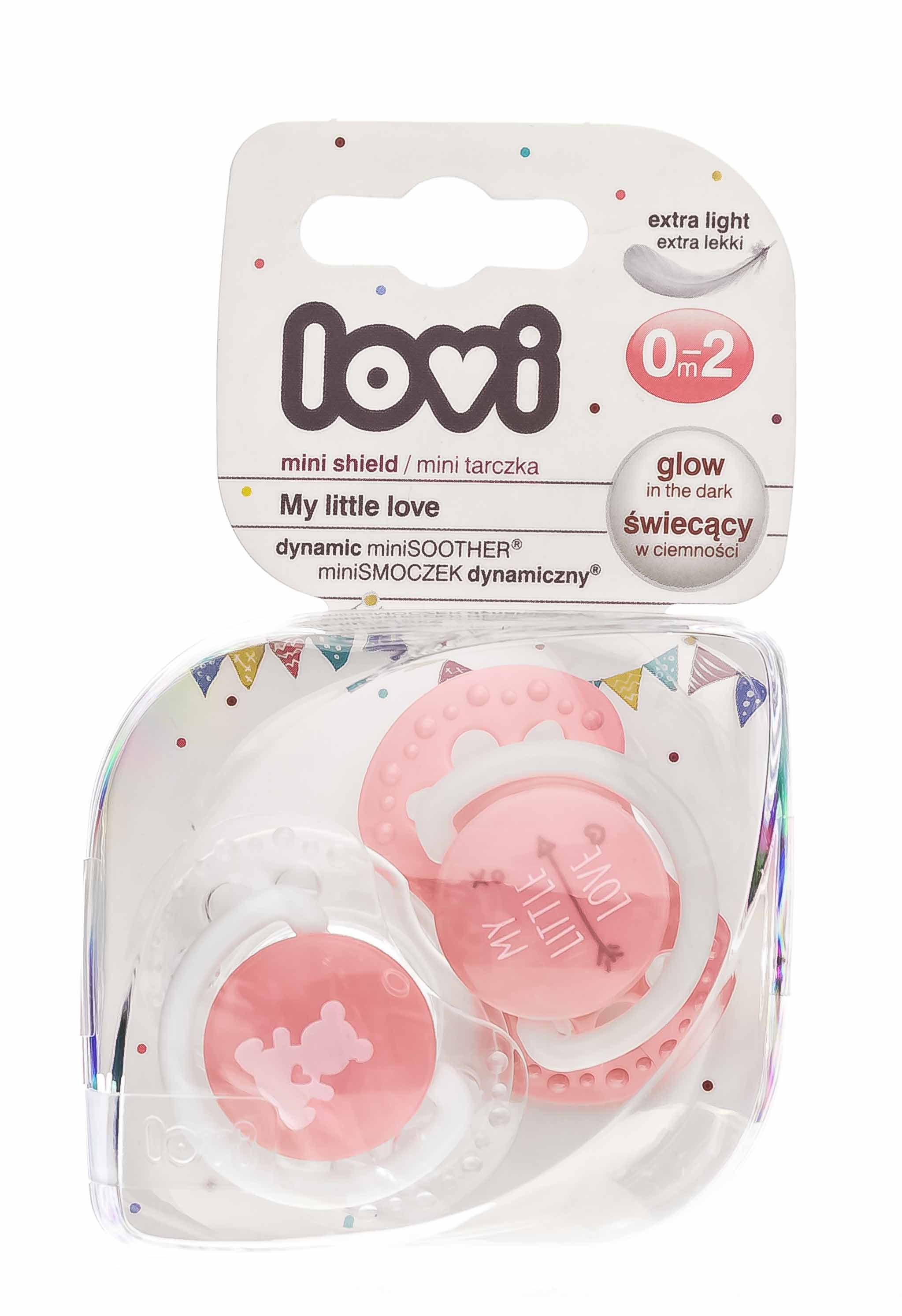 Лови Пустышка Lovi динамическая силикон MY LITTLE LOVE 0-2 мес для девочки 2 шт (Lovi, Пустышки) Лови Пустышка Lovi динамическая силикон MY LITTLE LOVE 0-2 мес для девочки 2 шт (Lovi, Пустышки) фото 1