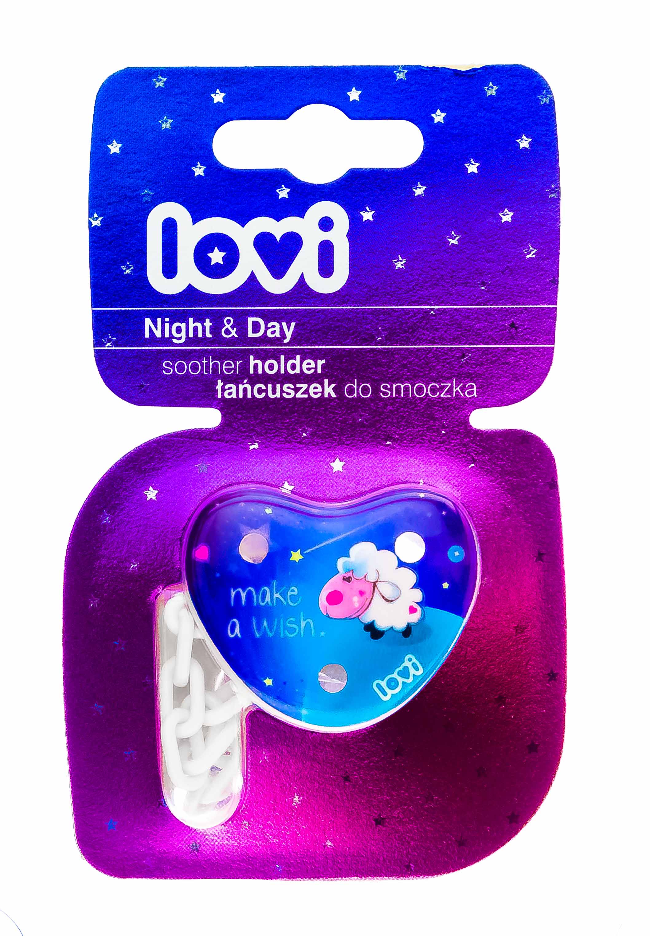 Лови Держатель для пустышки Lovi Night and Day (Lovi, Пустышки) Лови Держатель для пустышки Lovi Night and Day (Lovi, Пустышки) фото 1