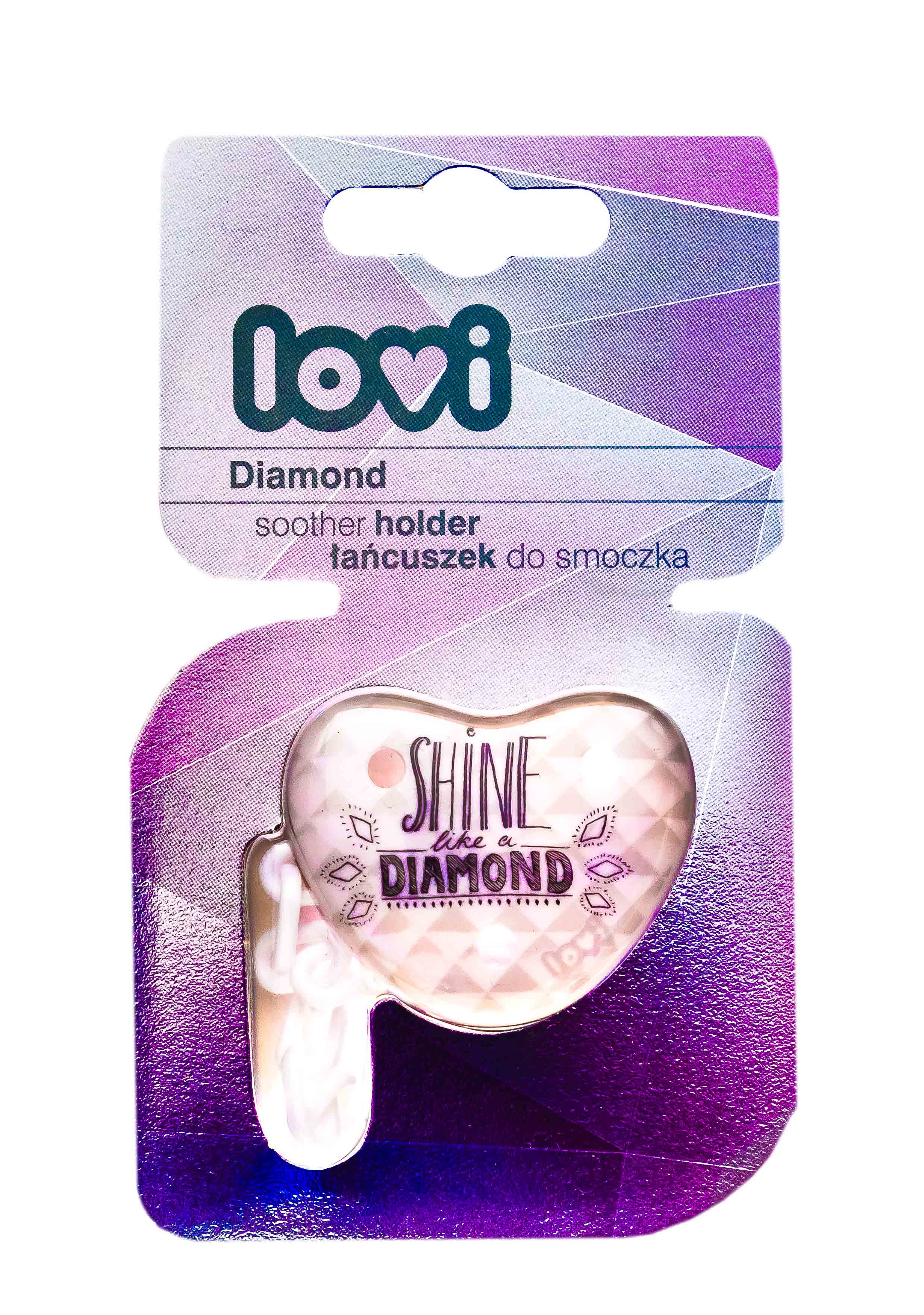 Лови Держатель для пустышки Diamond (Lovi, Пустышки) Лови Держатель для пустышки Diamond (Lovi, Пустышки) фото 1