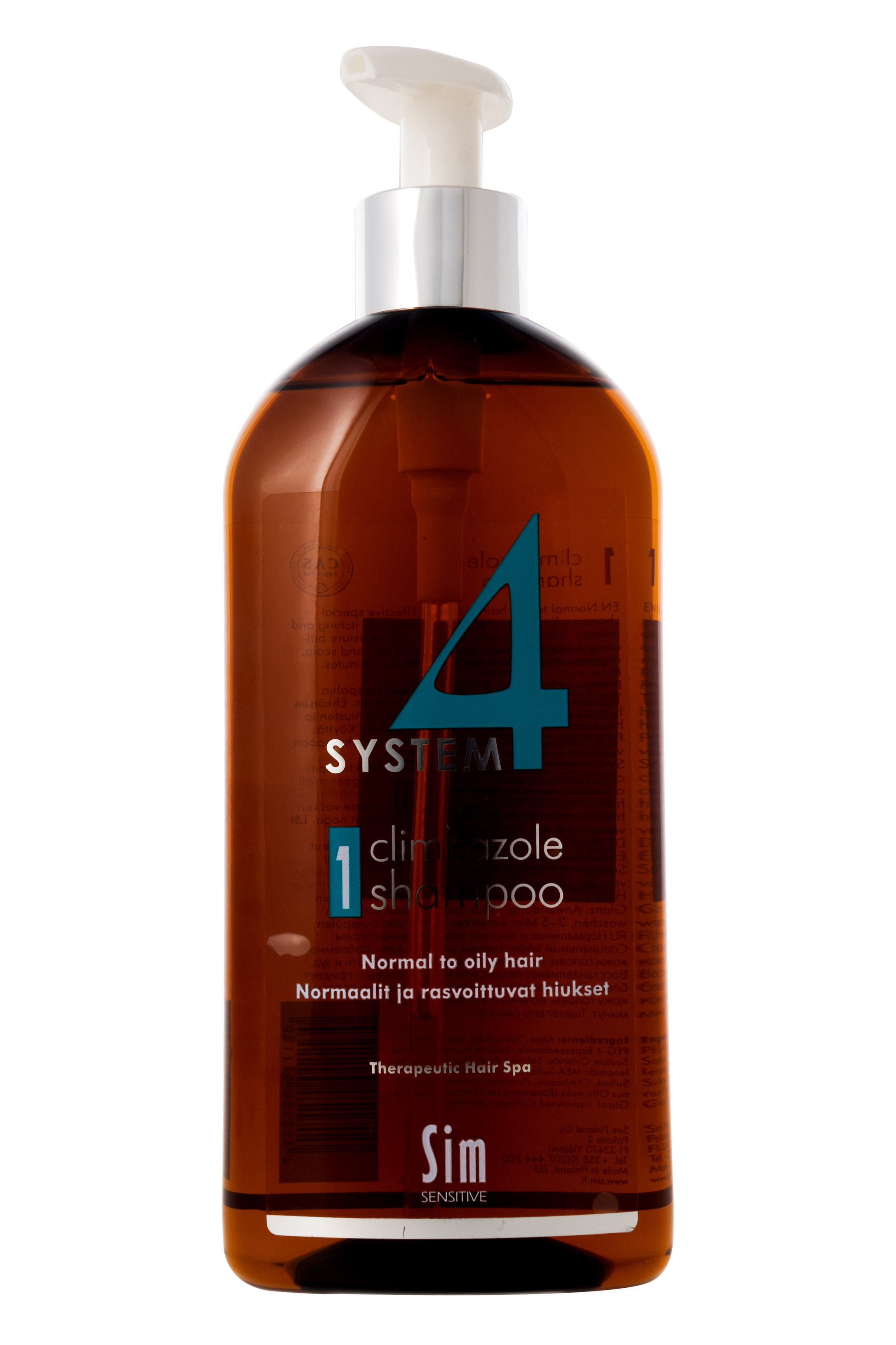 Сим Сенситив Шампунь №1 для нормальных и склонных к жирности волос 500 мл (Sim Sensitive, System 4) фото 1