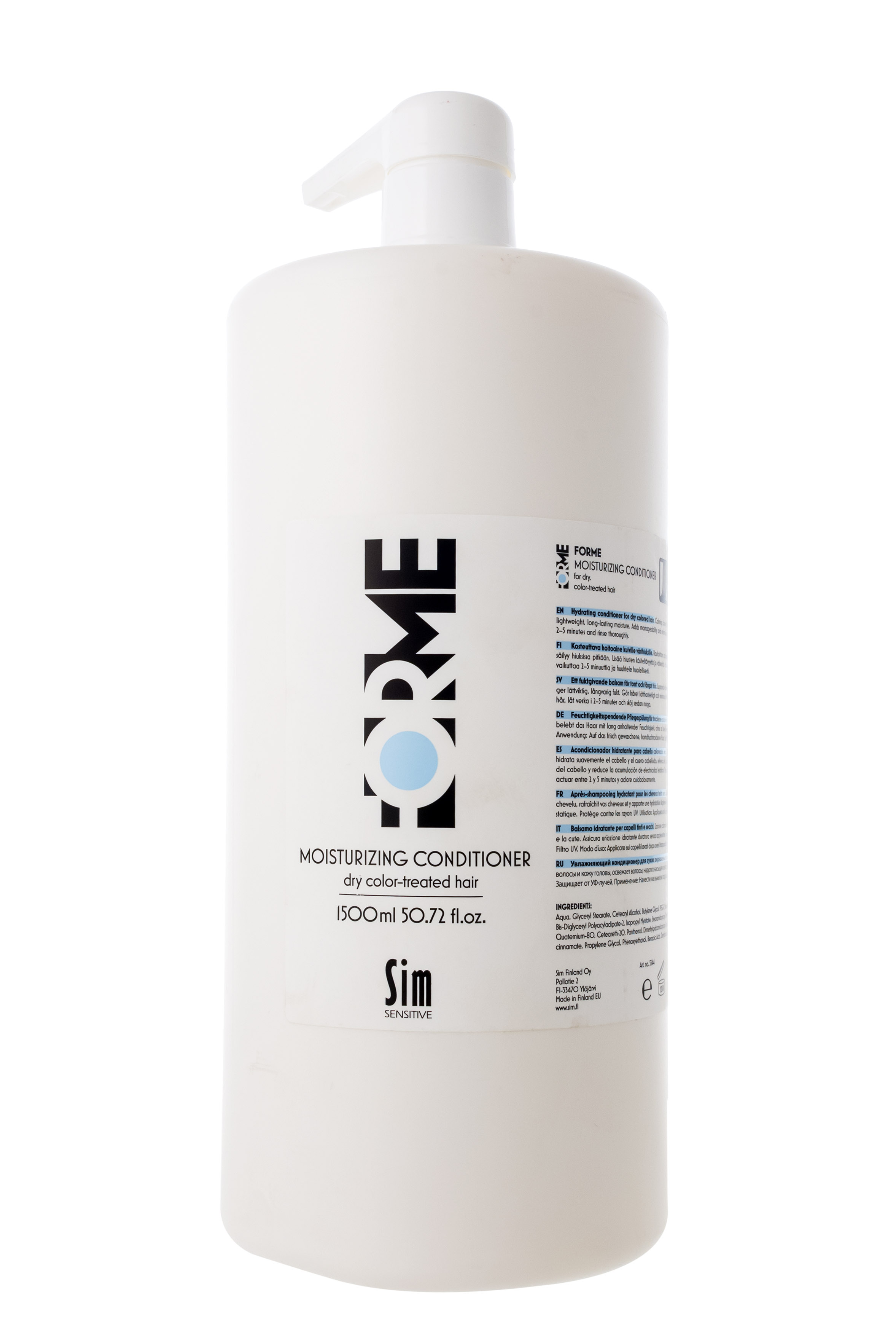 Сим Сенситив Бальзам увлажняющий для волос Moisturizing Conditioner 1500 мл (Sim Sensitive, Forme) фото 1