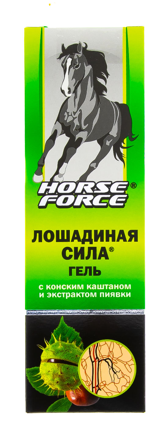 Лошадиная сила Лошадиная сила Гель для вен с каштаном и пиявкой 500 мл (Лошадиная сила, Horseforce) фото 4
