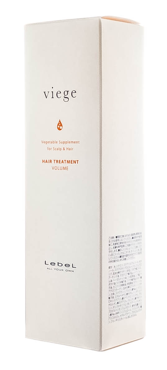 Лебел Маска для объема волос Treatment Volume, 240 мл (Lebel, Viege) фото 2