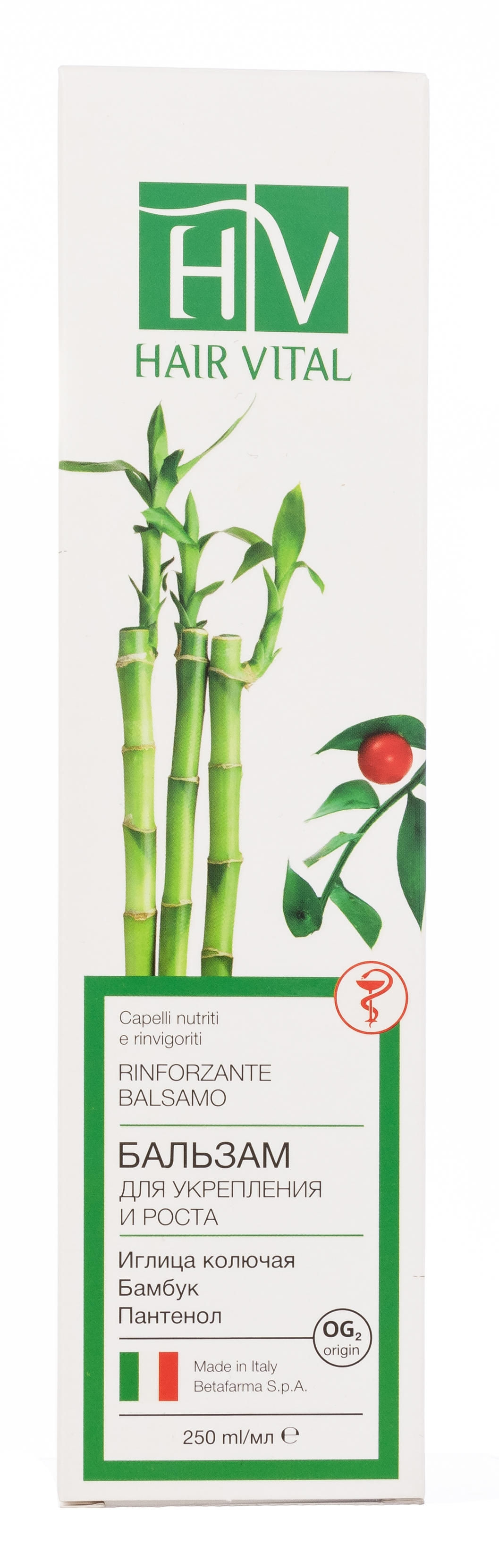 Хаир Витал Бальзам для укрепления и роста волос 250 мл (Hair Vital, Для укрепления и роста волос) фото 1