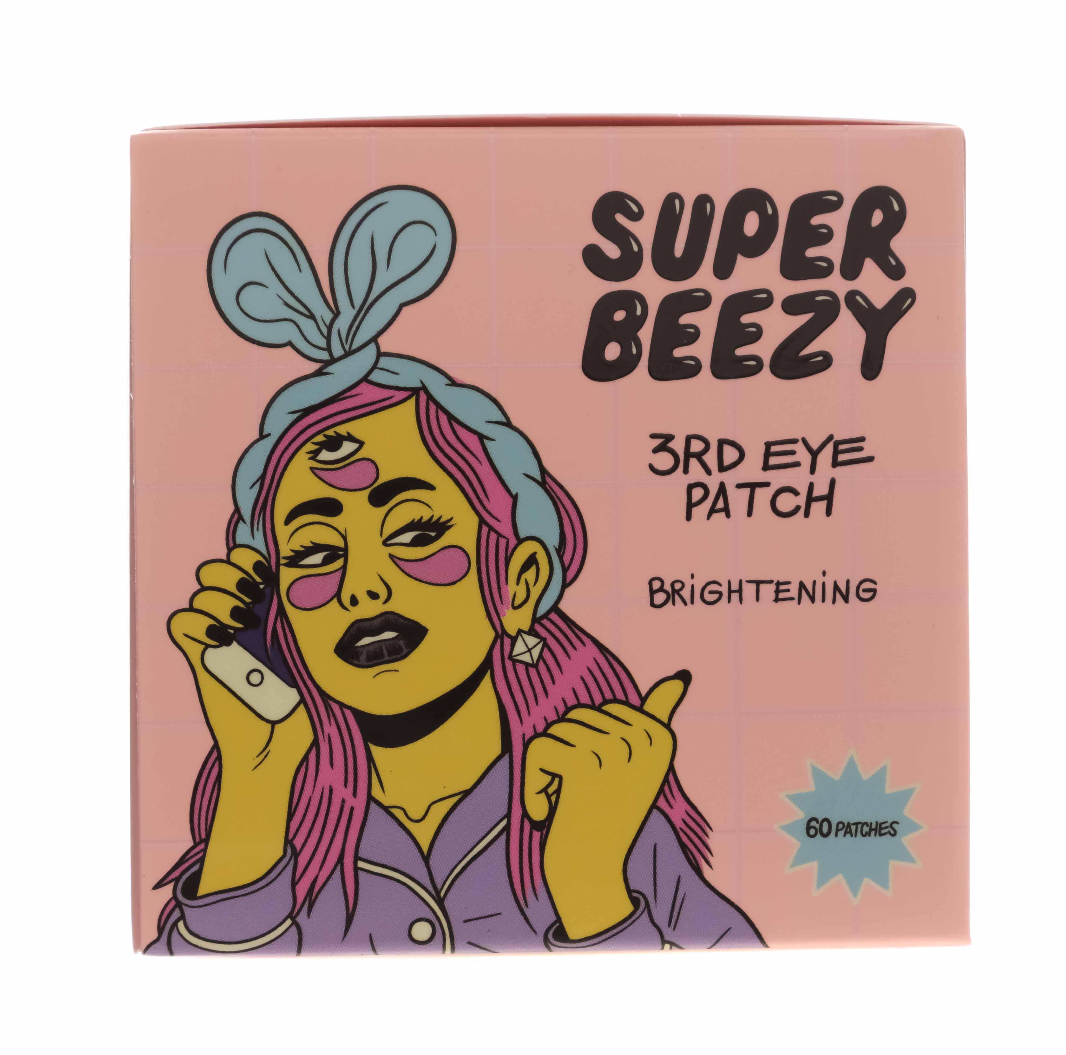 Супер Бизи Гидрогелевые патчи от темных кругов с анти-эйдж эффектом, 60 шт (Super Beezy, ) фото 1