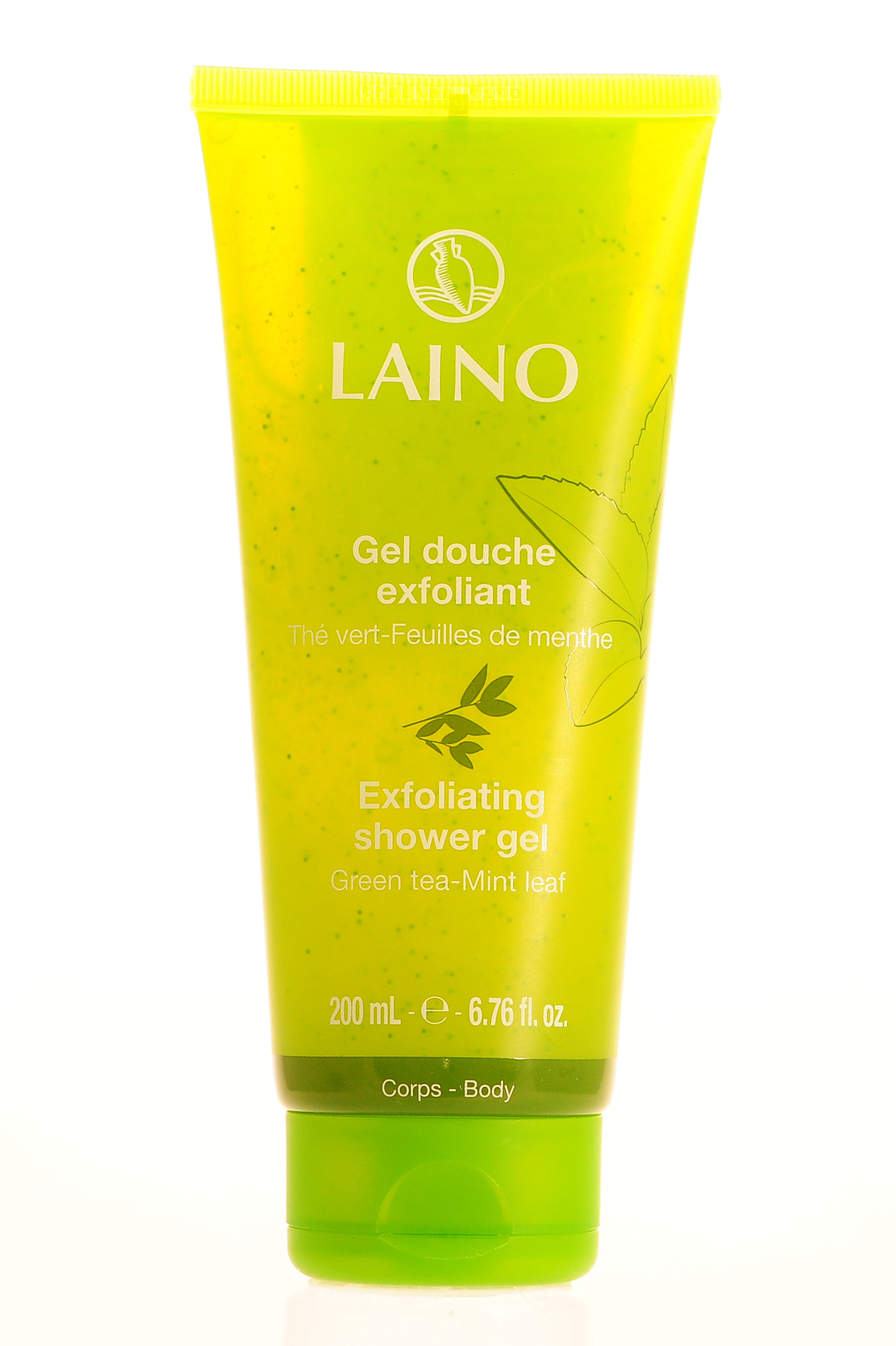 Лаино Гель-эксфолиант для душа 