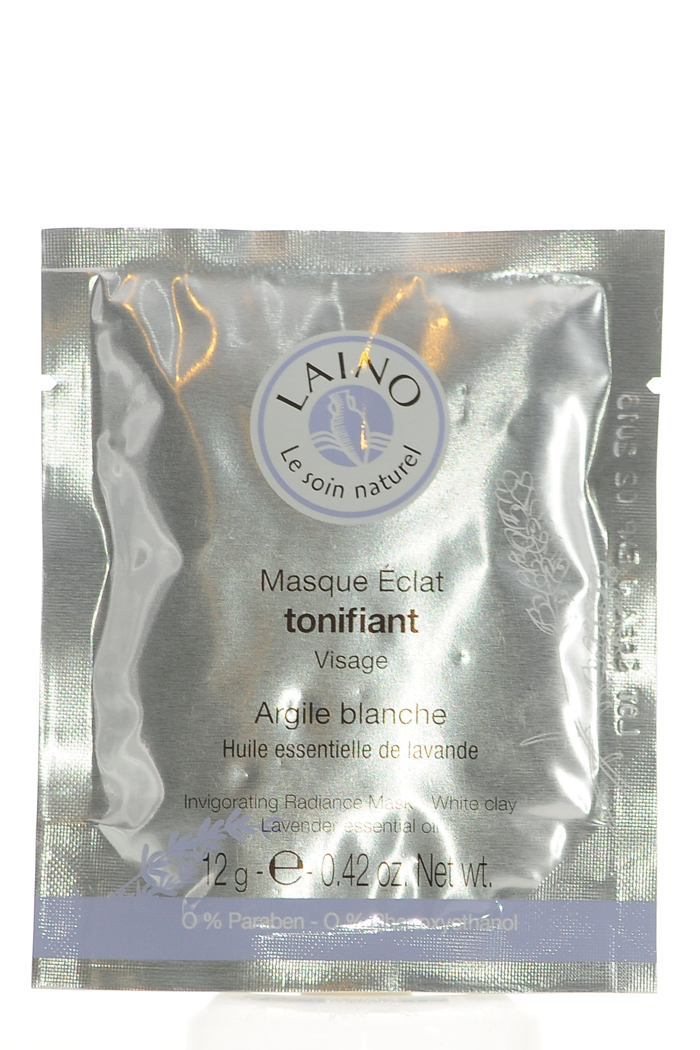 Лаино Маска тонизирующая с белой глиной, 12 г (Laino, Hygiene Tradition) фото 1