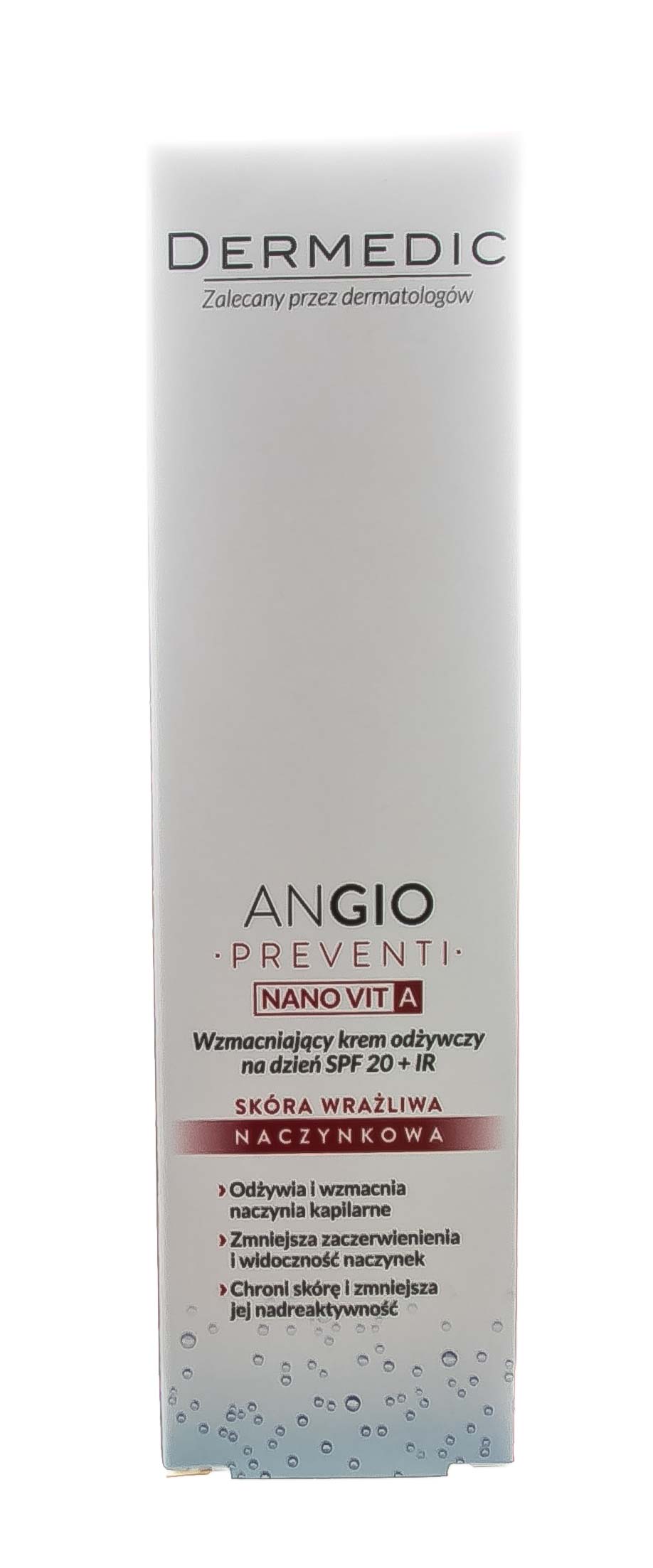 Дермедик Ангио Превенти Укрепляющий питательный дневной крем SPF 20 +IR 40 г (Dermedic, Angio) фото 11