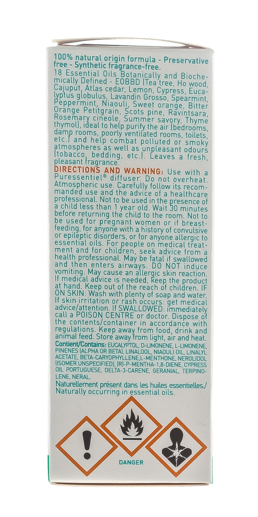 Пюресансьель Комплекс эфирных масел чистый воздух, 30 мл (Puressentiel, Отдых и Релакс) фото 4