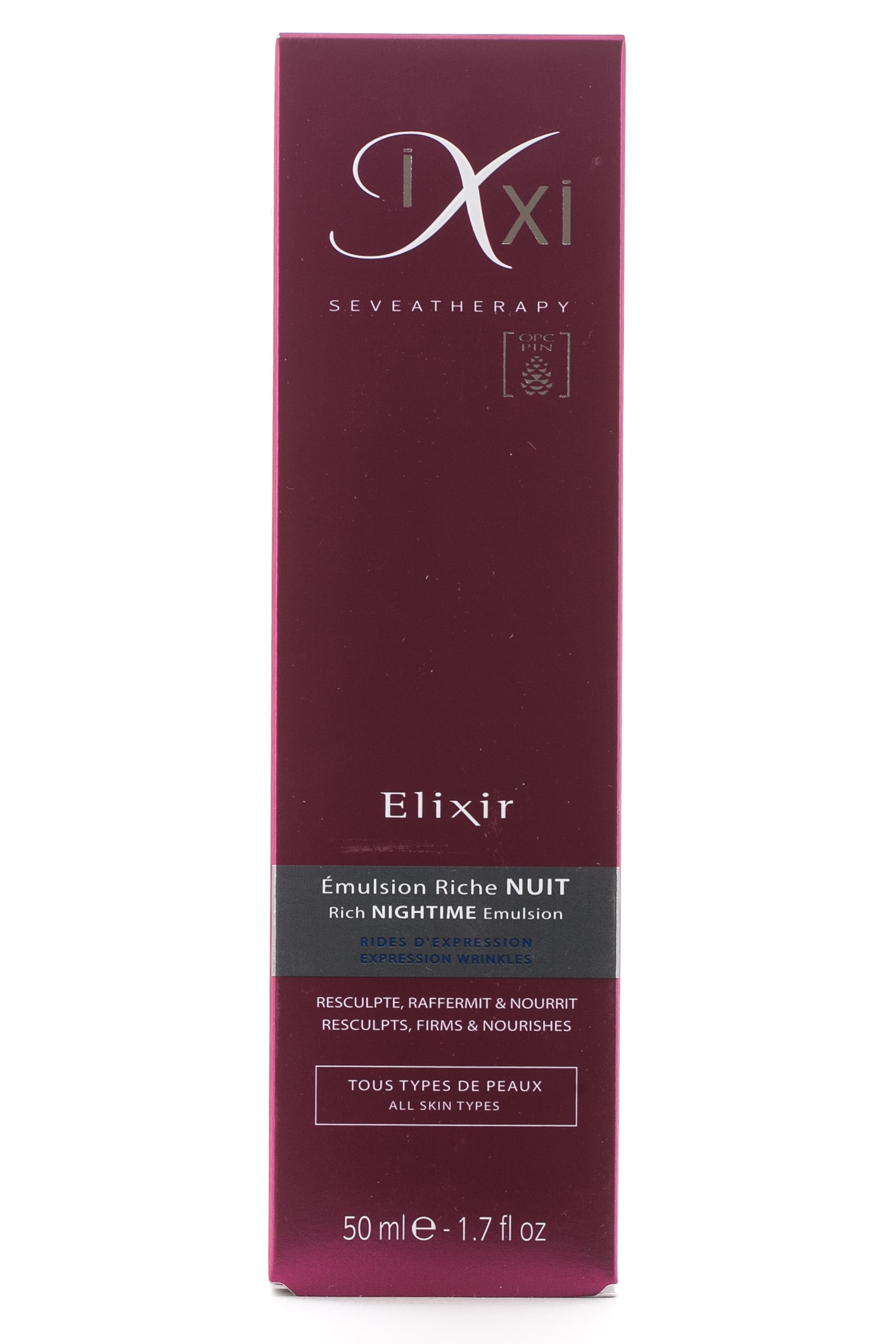 Икси Эликсир Насыщенная ночная эмульсия 50 мл (Ixxi, Elixir) фото 1