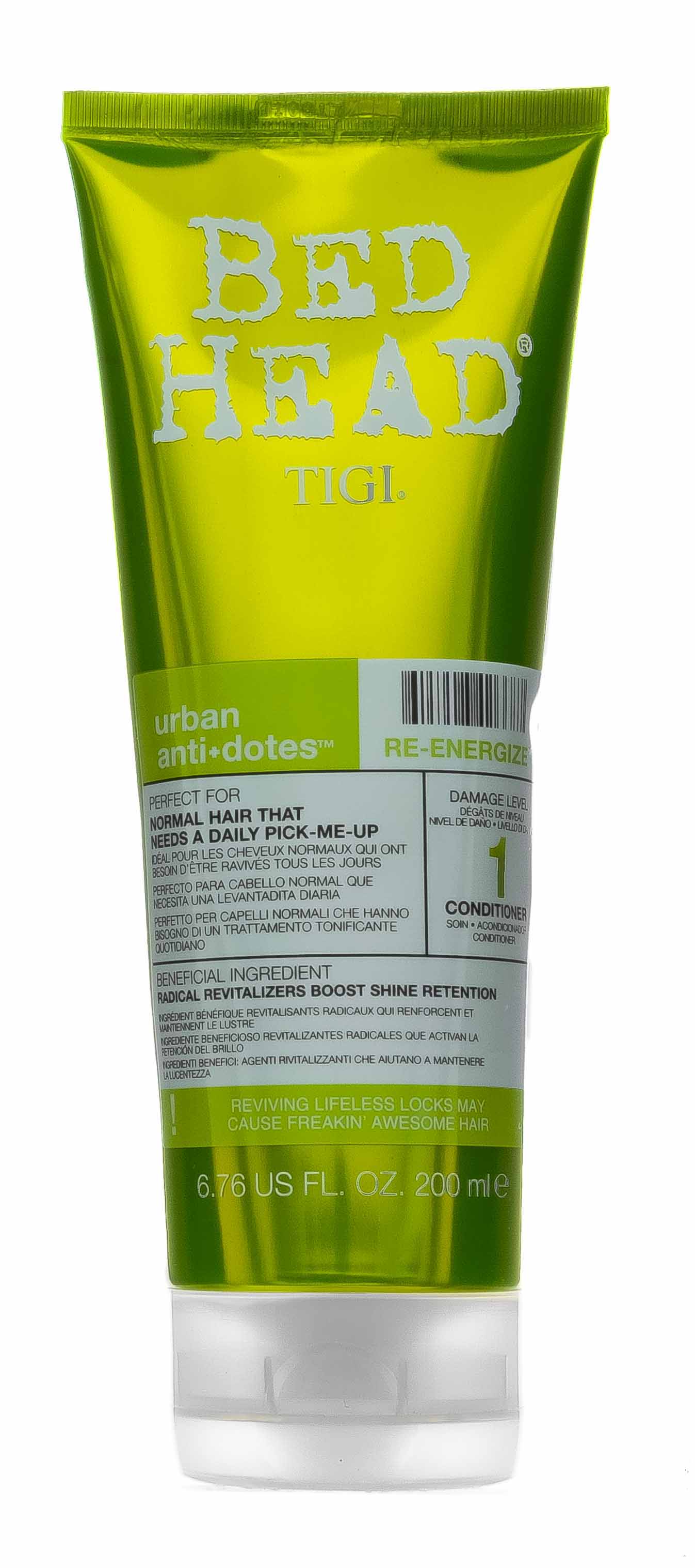 ТиДжи Кондиционер для нормальных волос уровень 1 Urban Anti+dotes Re-Energize 200 мл (TiGi, Bed Head Urban Anti+dotes) фото 1