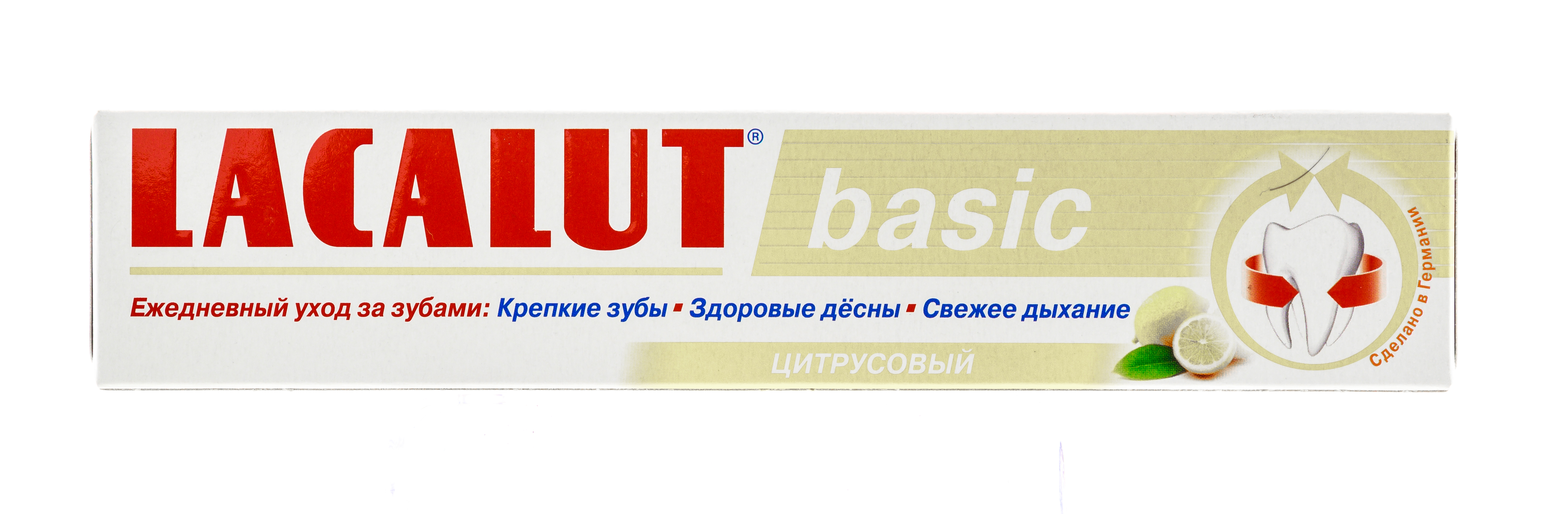 Лакалют Зубная паста Бейсик цитрус (Lacalut, Зубные пасты) фото 4