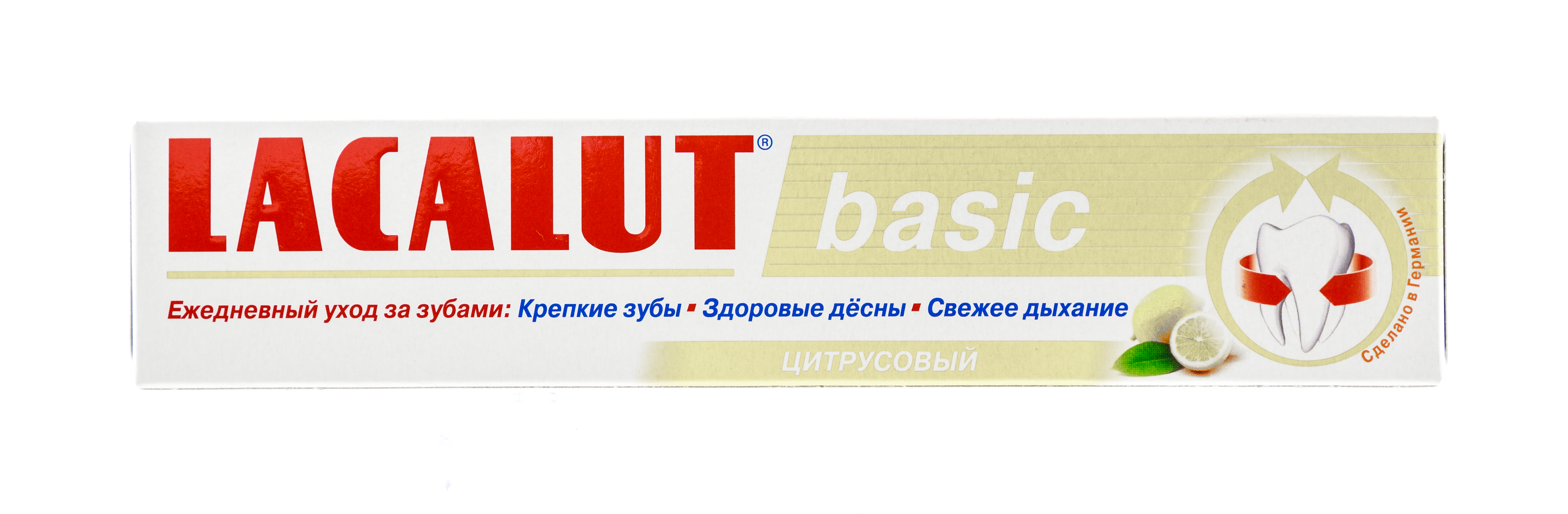 Лакалют Зубная паста Бейсик цитрус (Lacalut, Зубные пасты) фото 5