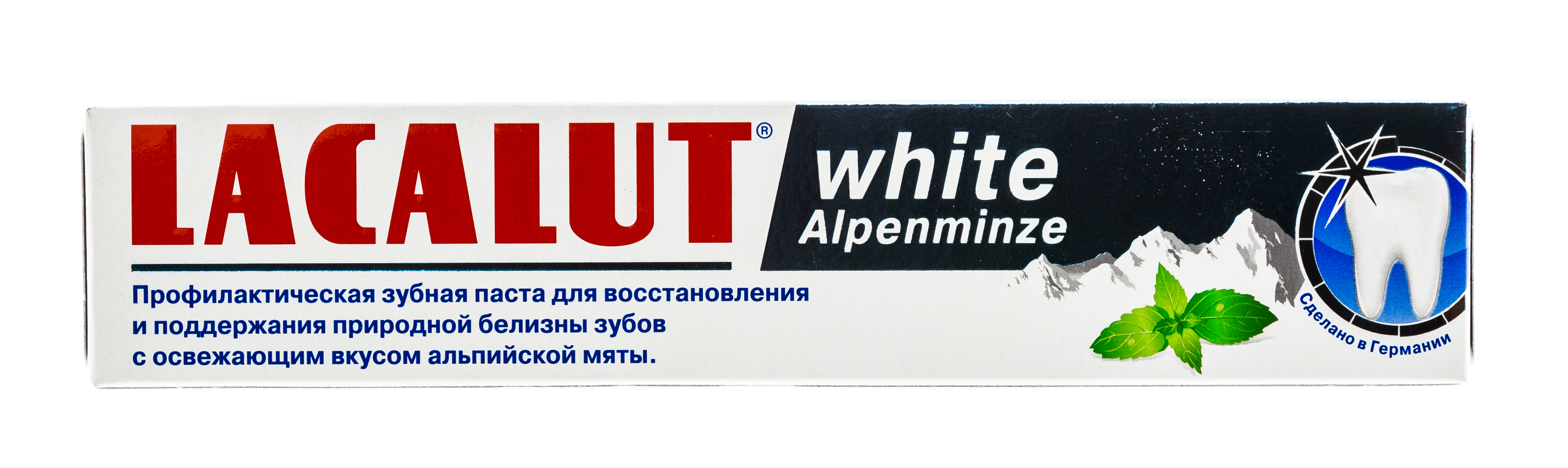 Лакалют Зубная паста Уайт Альпийская мята 75 мл (Lacalut, Зубные пасты) фото 3