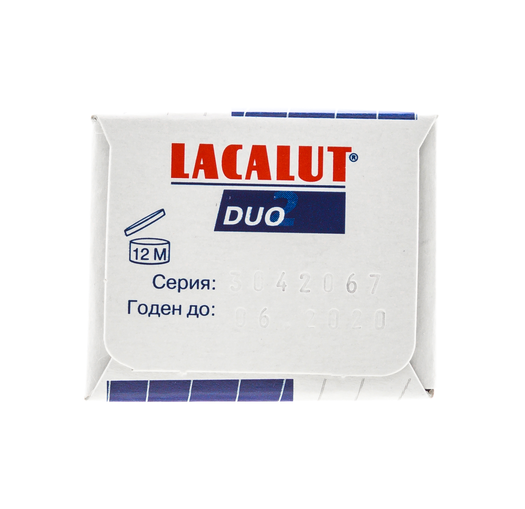 Лакалют Зубная паста Дуо 75 мл (Lacalut, Зубные пасты) фото 1