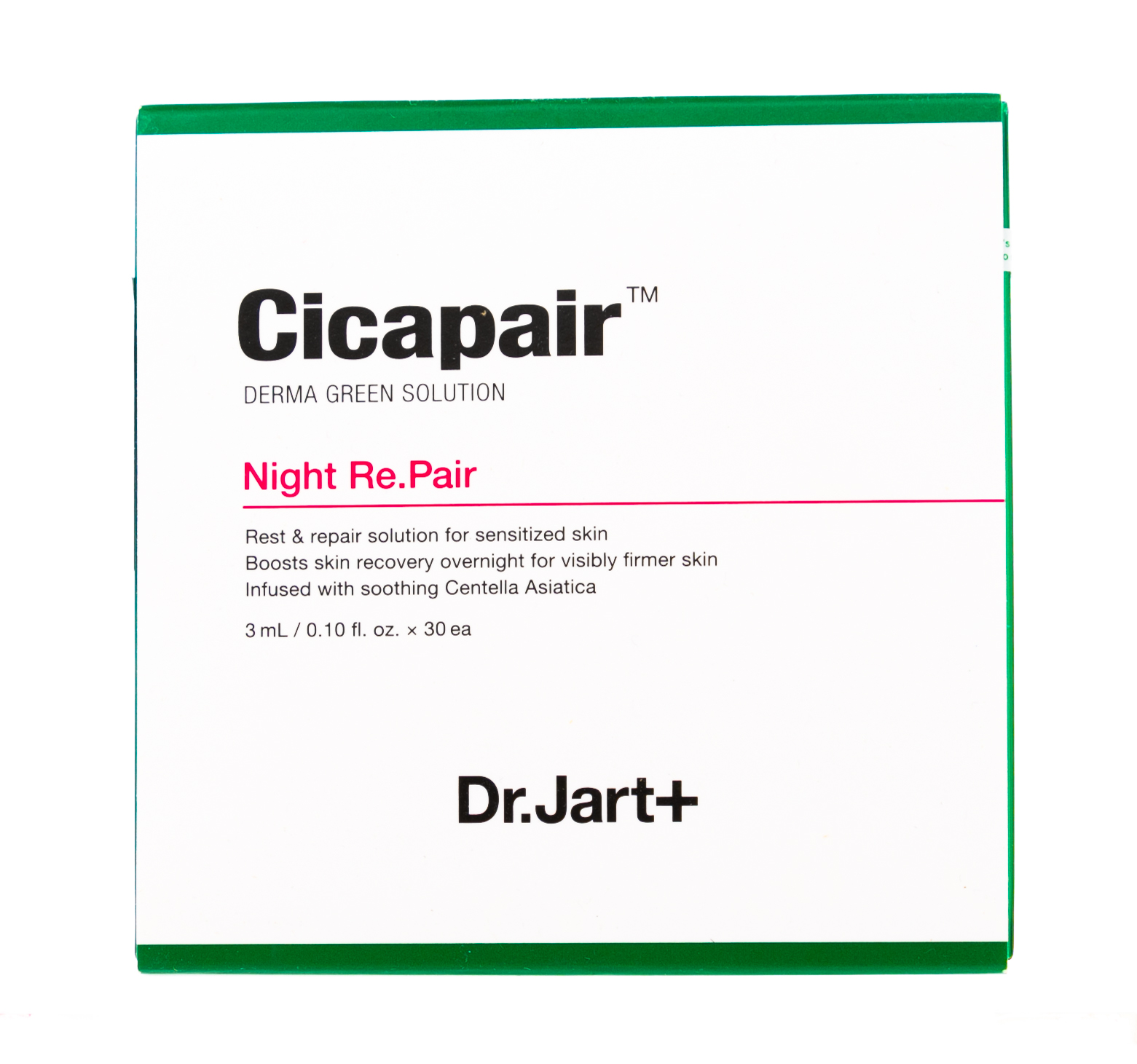 Доктор Джарт Восстанавливающая ночная крем-маска Антистресс, 30*3 мл (Dr. Jart+, Cicapair) фото 1