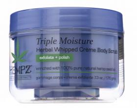 Hempz Скраб для тела Triple Moisture Herbal Body Scrub, 176 гр. фото
