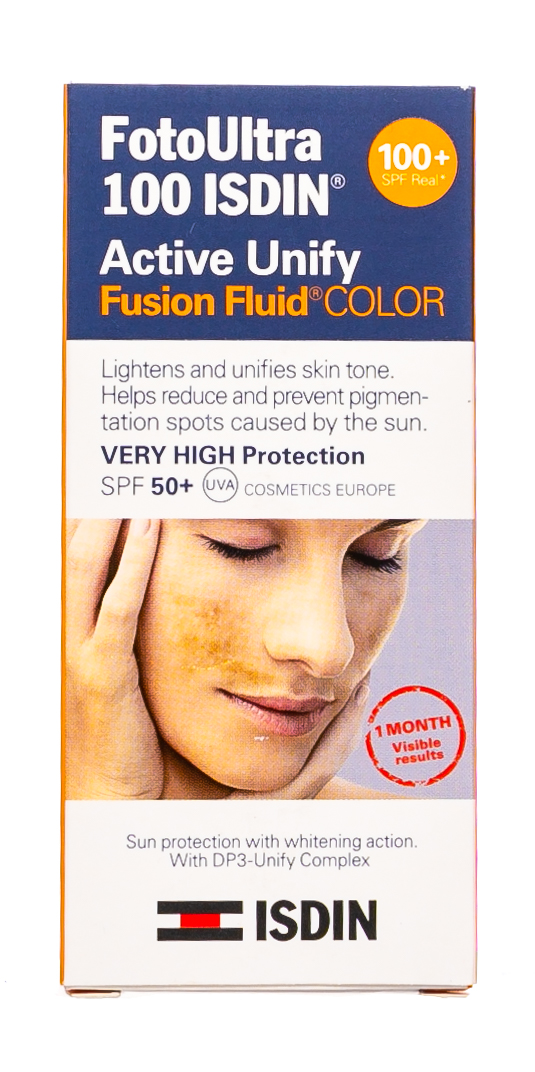 Флюид солнцезащитный для лица SPF 50+, 50 мл (ISDIN, Foto ultra)  Флюид солнцезащитный для лица SPF 50+, 50 мл (ISDIN, Foto ultra) фото 1