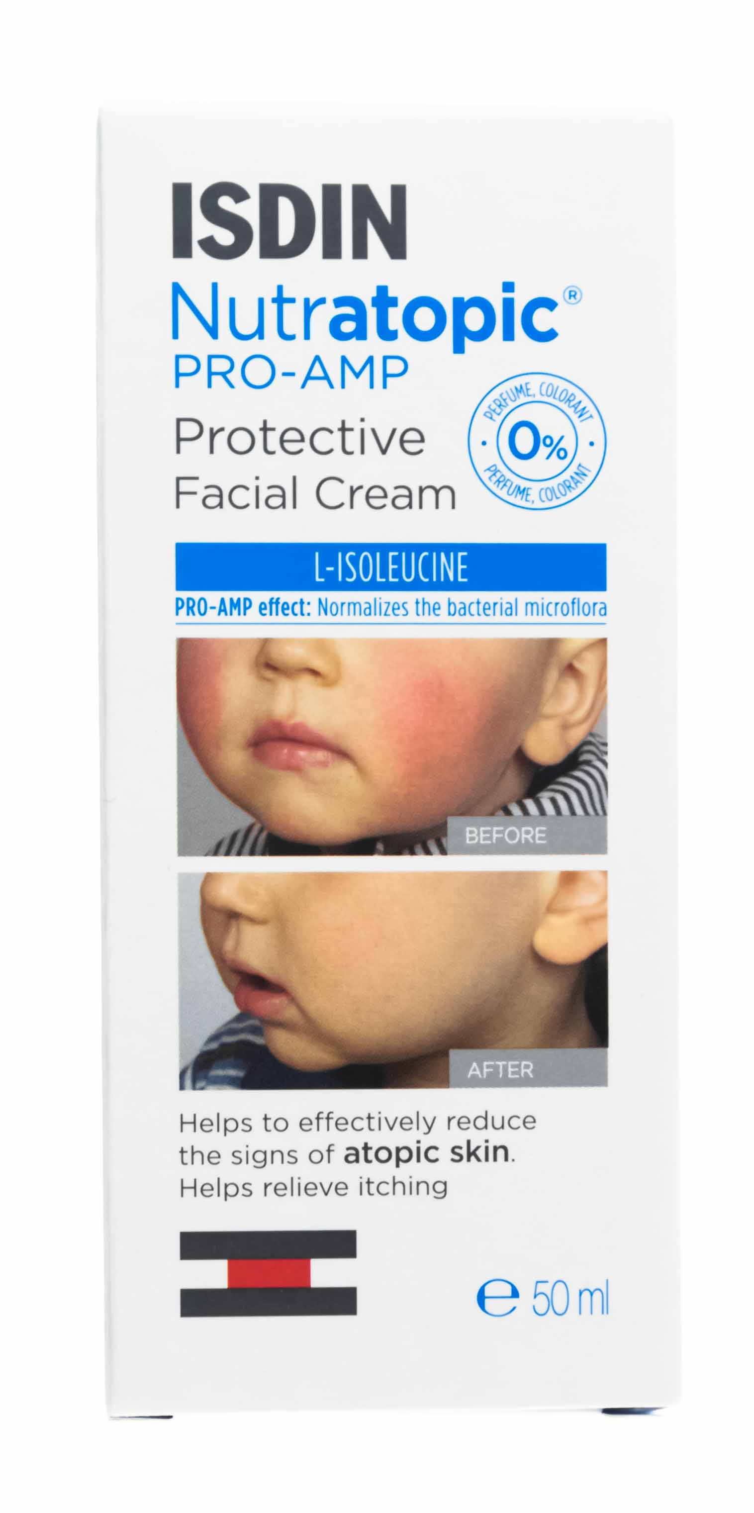 Крем для лица NUTRATOPIC для атопичной кожи 50 мл (ISDIN, Nutratopic) фото 1