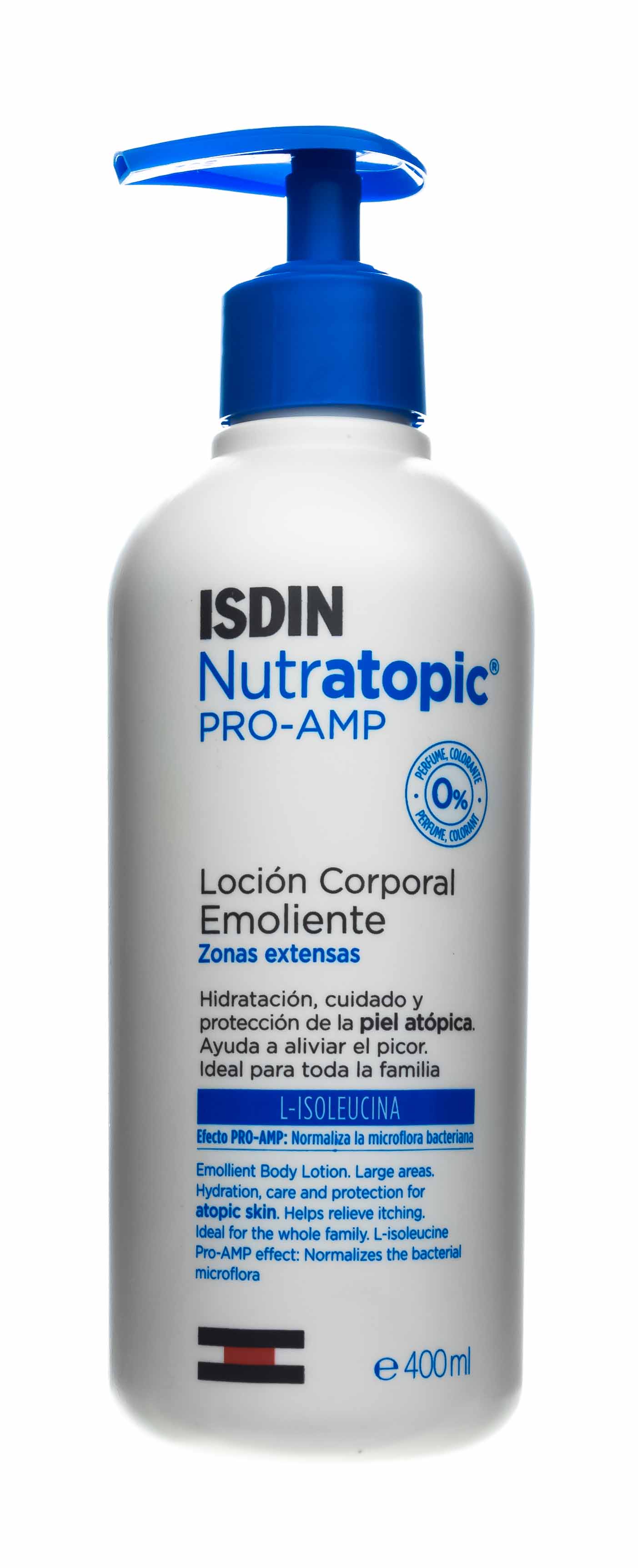  Смягчающий лосьон для тела для атопичной кожи 400 мл (ISDIN, Nutratopic) фото 1