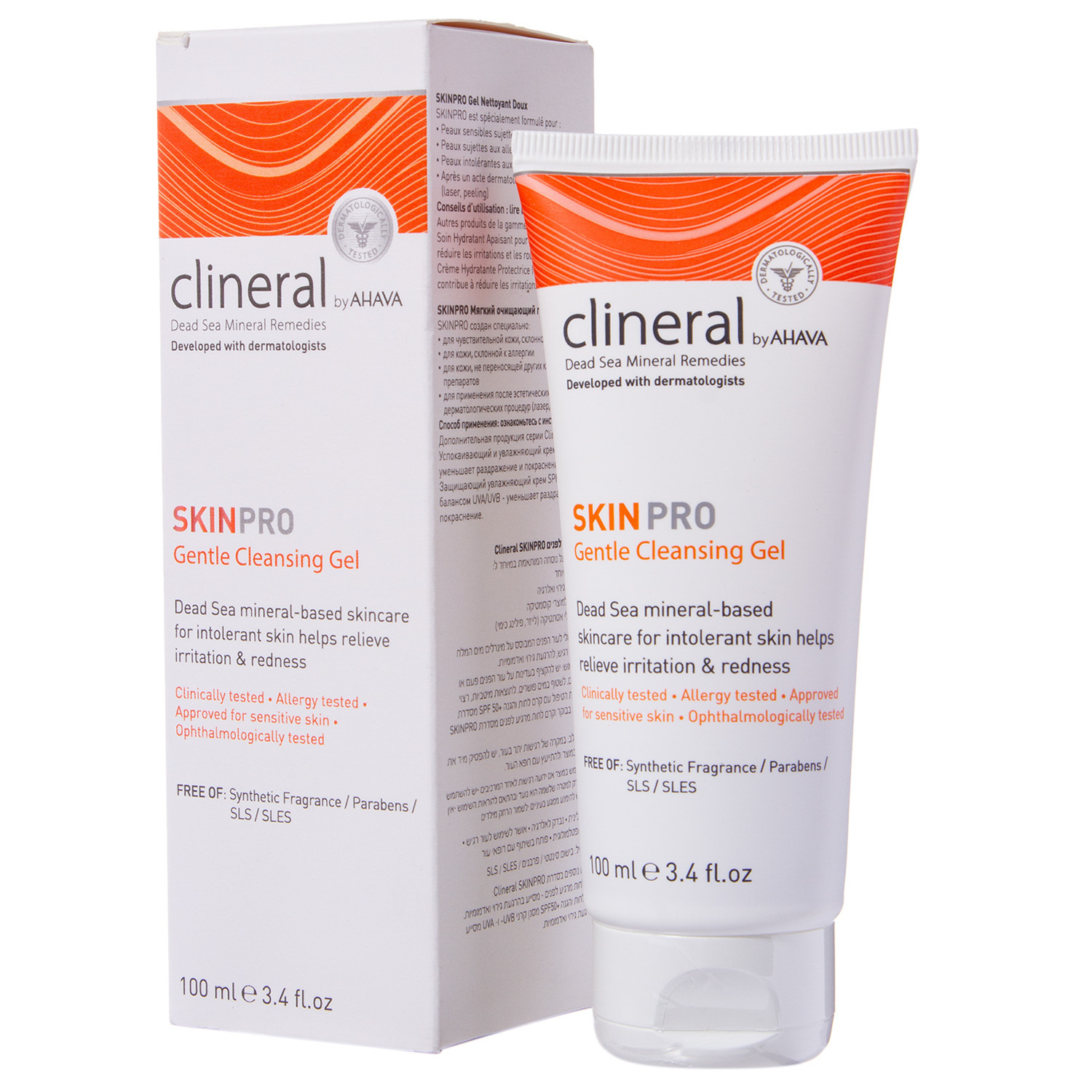 Ахава Мягкий очищающий гель 100 мл (Ahava, Clineral Skinpro) фото 1