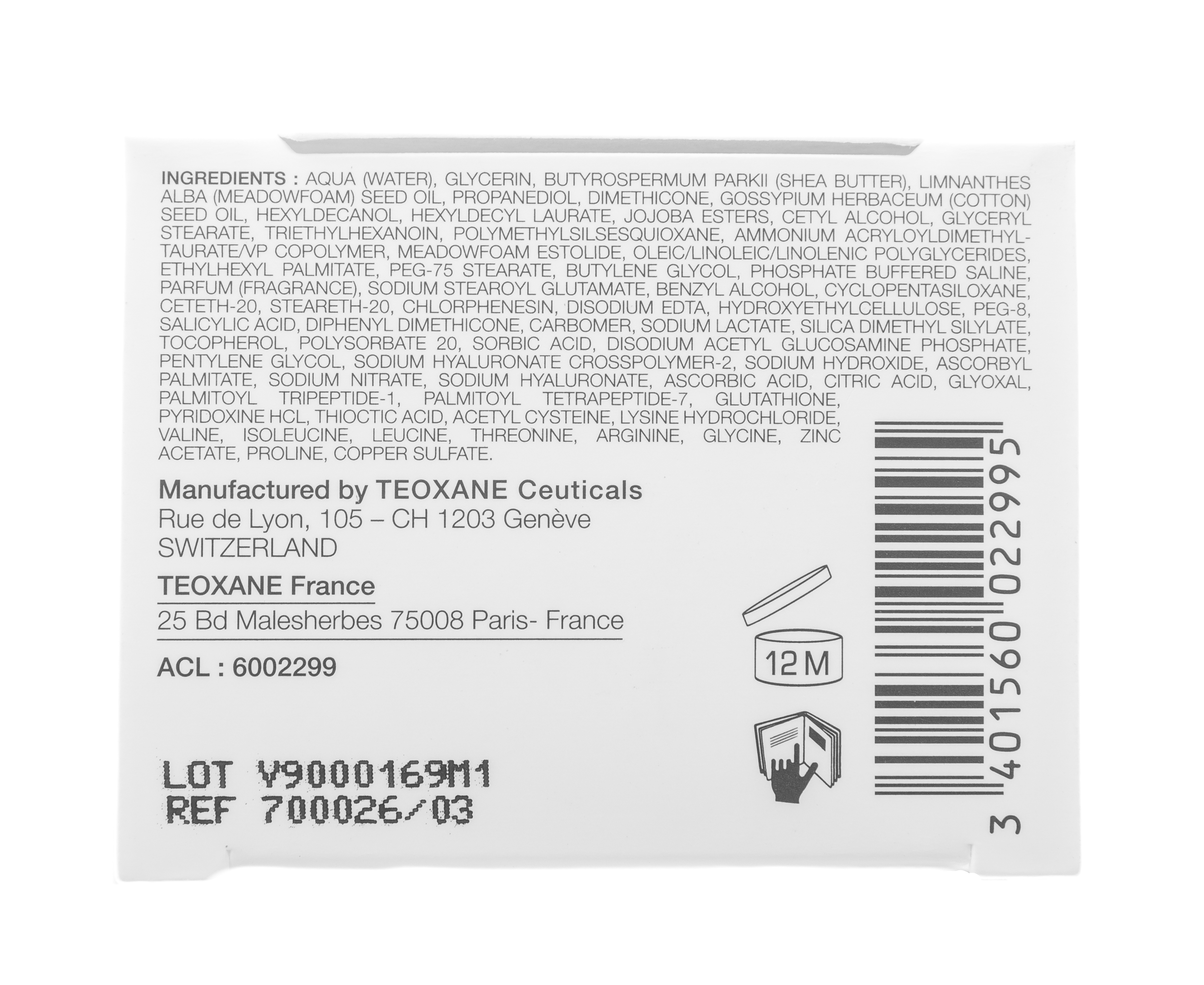 Теосиаль Омолаживающий крем Advanced Filler для нормальной и комбинированной кожи 50 мл (Teoxane, Teoxane) фото 4