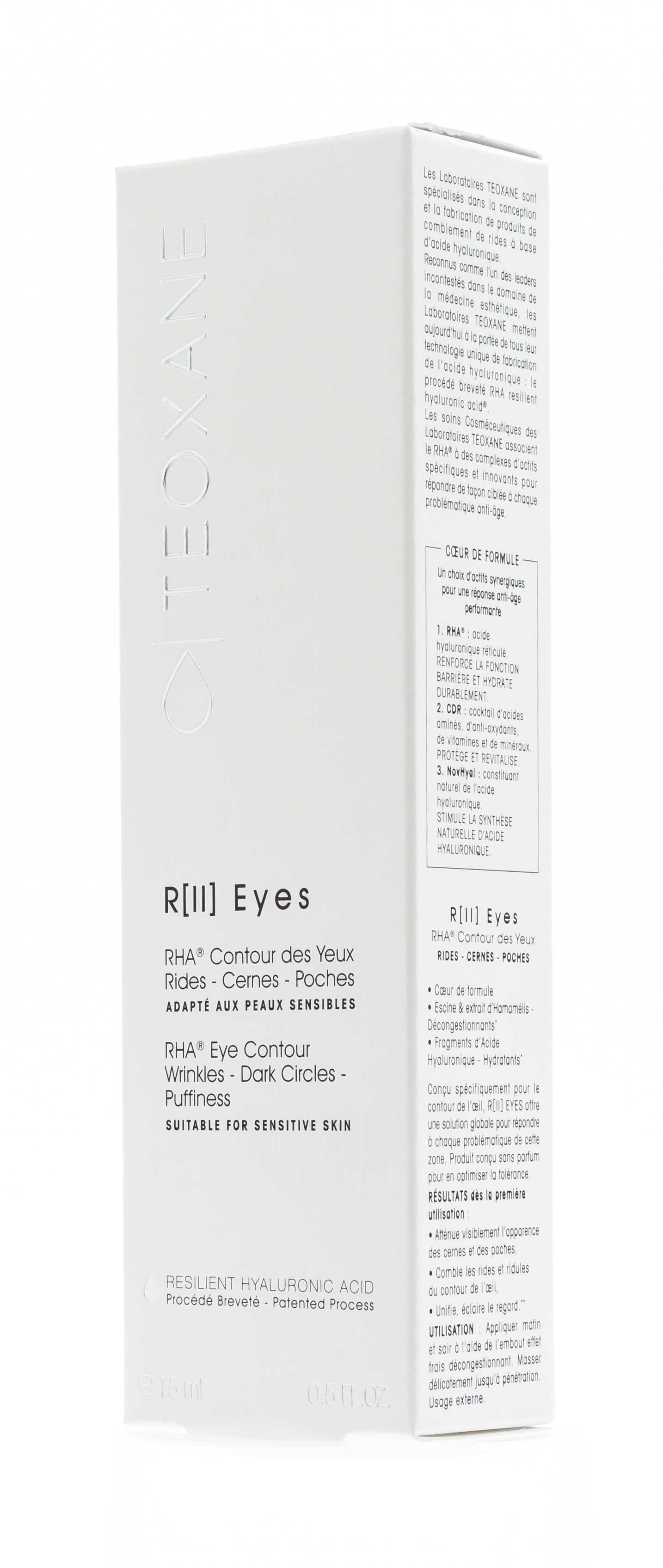 Теосиаль Омолаживающий крем  для контура  глаз  и хайлайтер R II EYES 15 мл (Teoxane, RHA) фото 9