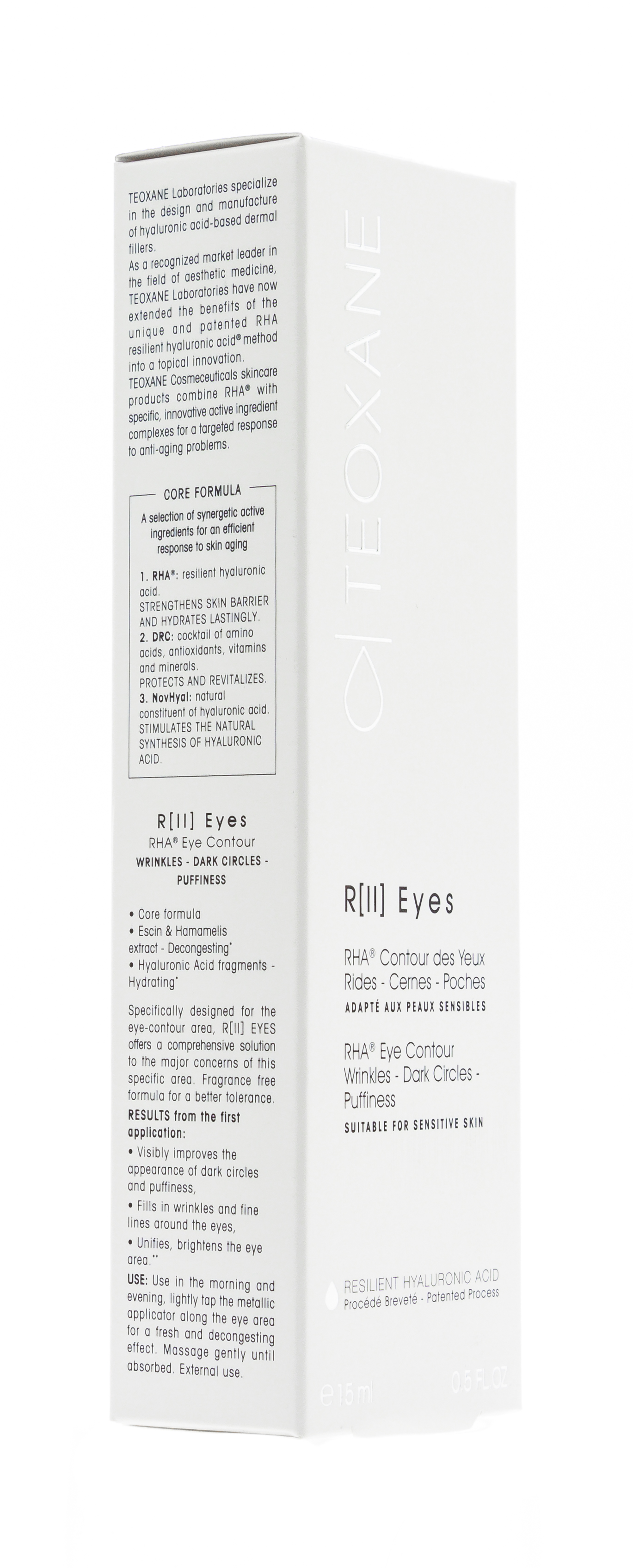 Теосиаль Омолаживающий крем  для контура  глаз  и хайлайтер R II EYES 15 мл (Teoxane, RHA) фото 10