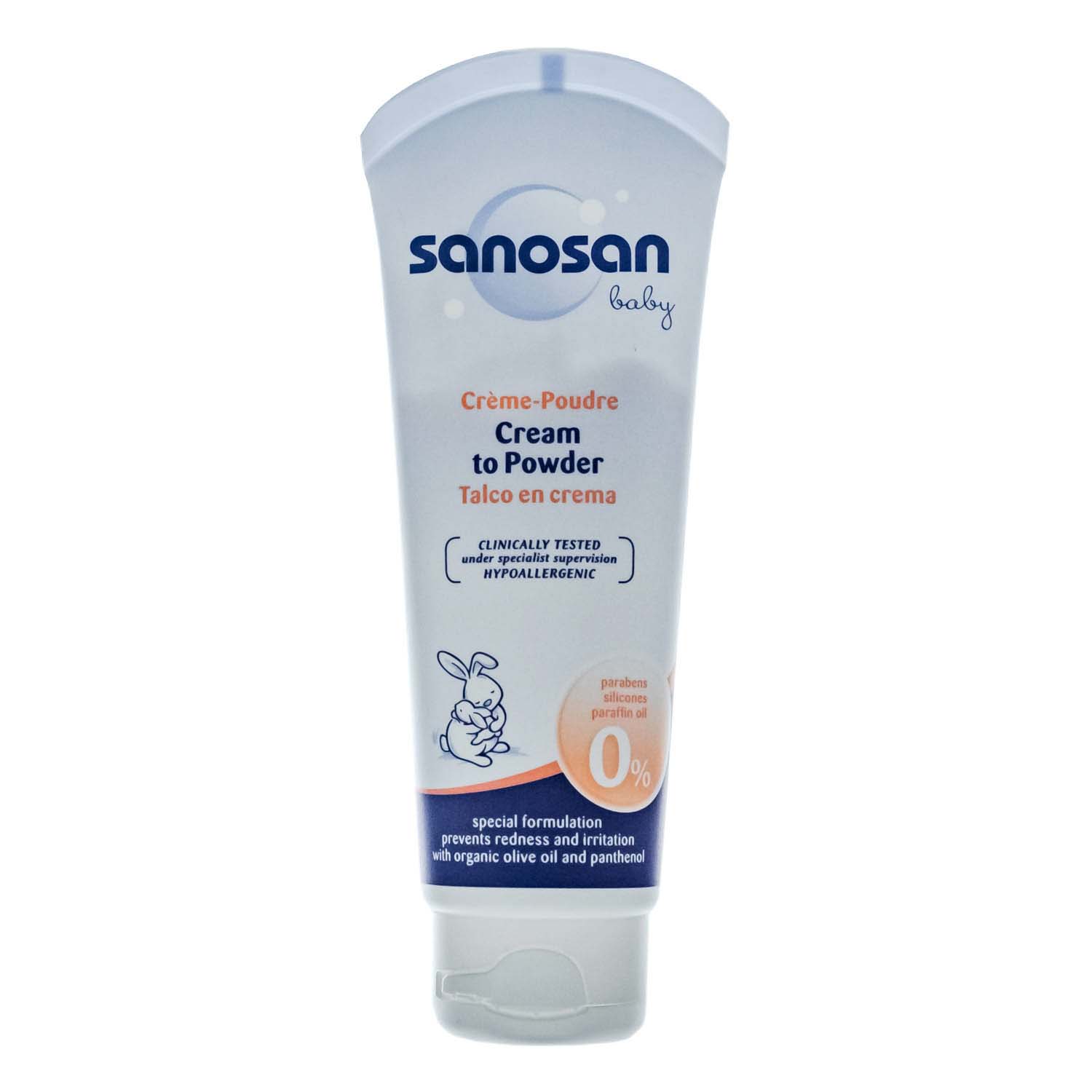 Саносан Крем-присыпка, 100мл (Sanosan, Защита от опрелостей) фото 1