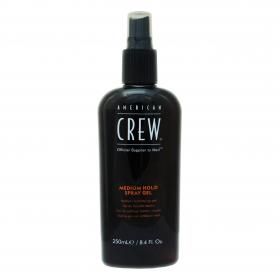 American Crew Спрей-гель для волос средней фиксации Medium Hold Spray Gel, 250 мл. фото