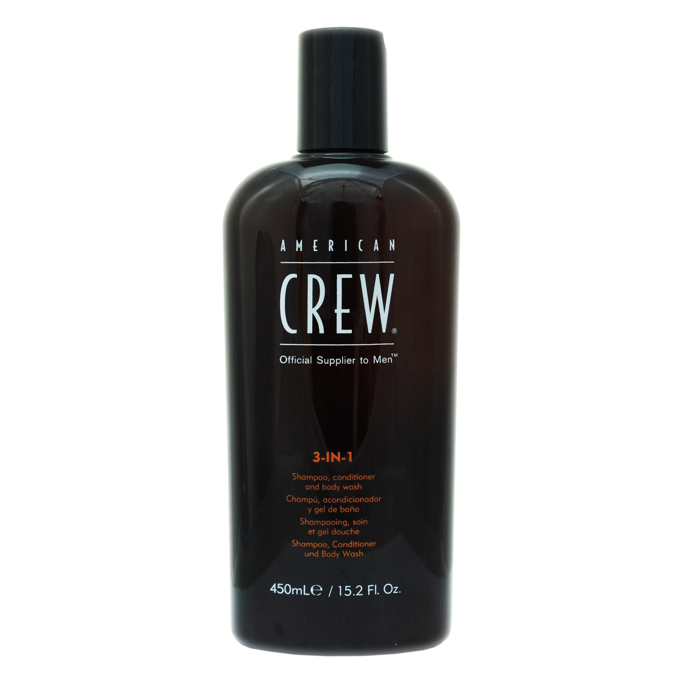 Американ Крю 3 в 1 Шампунь, кондиционер и гель для душа, 450 мл (American Crew, Hair&Body) фото 1